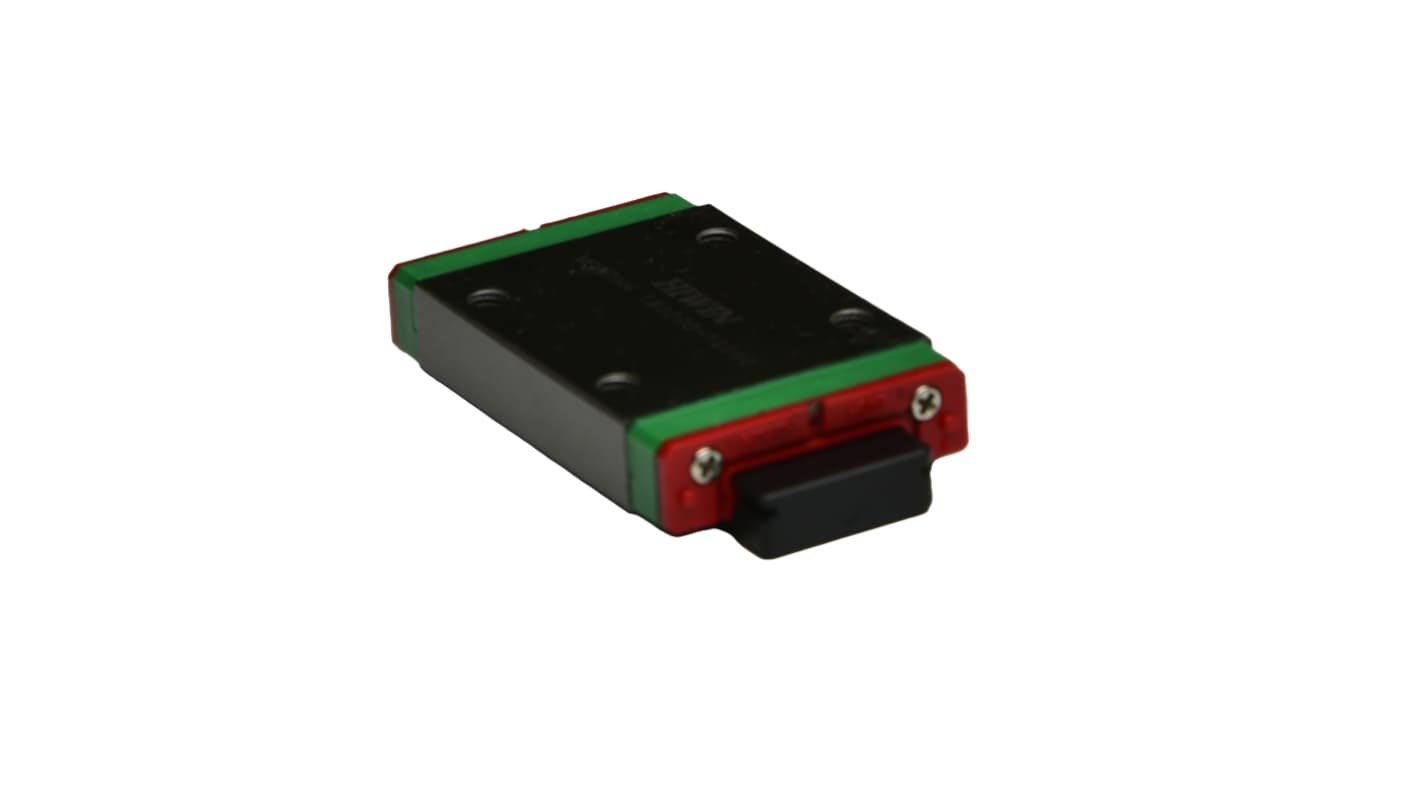 RS PRO 导轨滑块, 用于12mm轨宽, 46.1mm长 x 40mm宽, 动态3.92kN, 静态5.59kN, H级精度, MGW系列