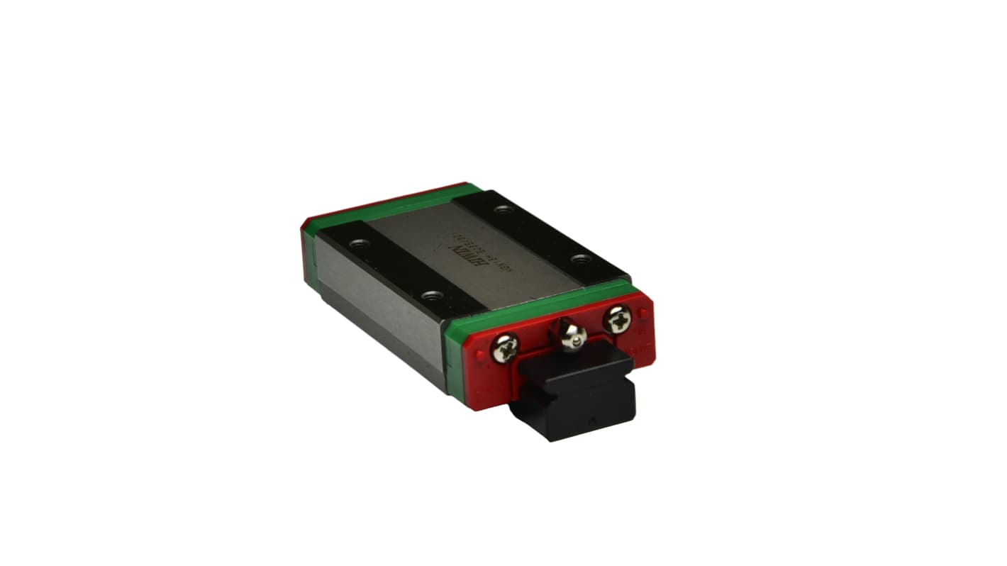 RS PRO 导轨滑块, 用于15mm轨宽, 58.8mm长 x 32mm宽, 动态6.37kN, 静态9.11kN, H级精度, MGN系列