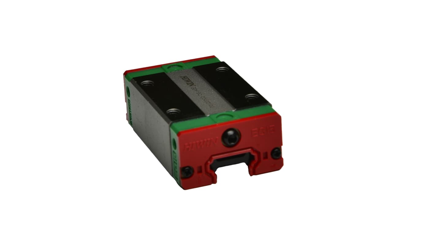 RS PRO 导轨滑块, 用于20mm轨宽, 69.1mm长 x 42mm宽, 动态10.31kN, 静态21.1kN, H级精度, EGH系列