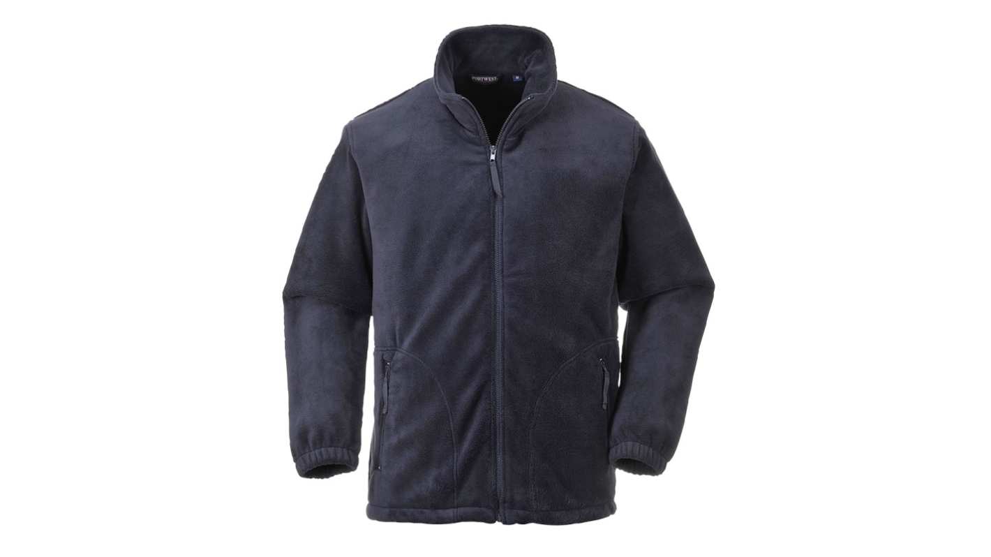 Portwest F400NAR Navy 100% Polyester Fleece Jacket 8XL