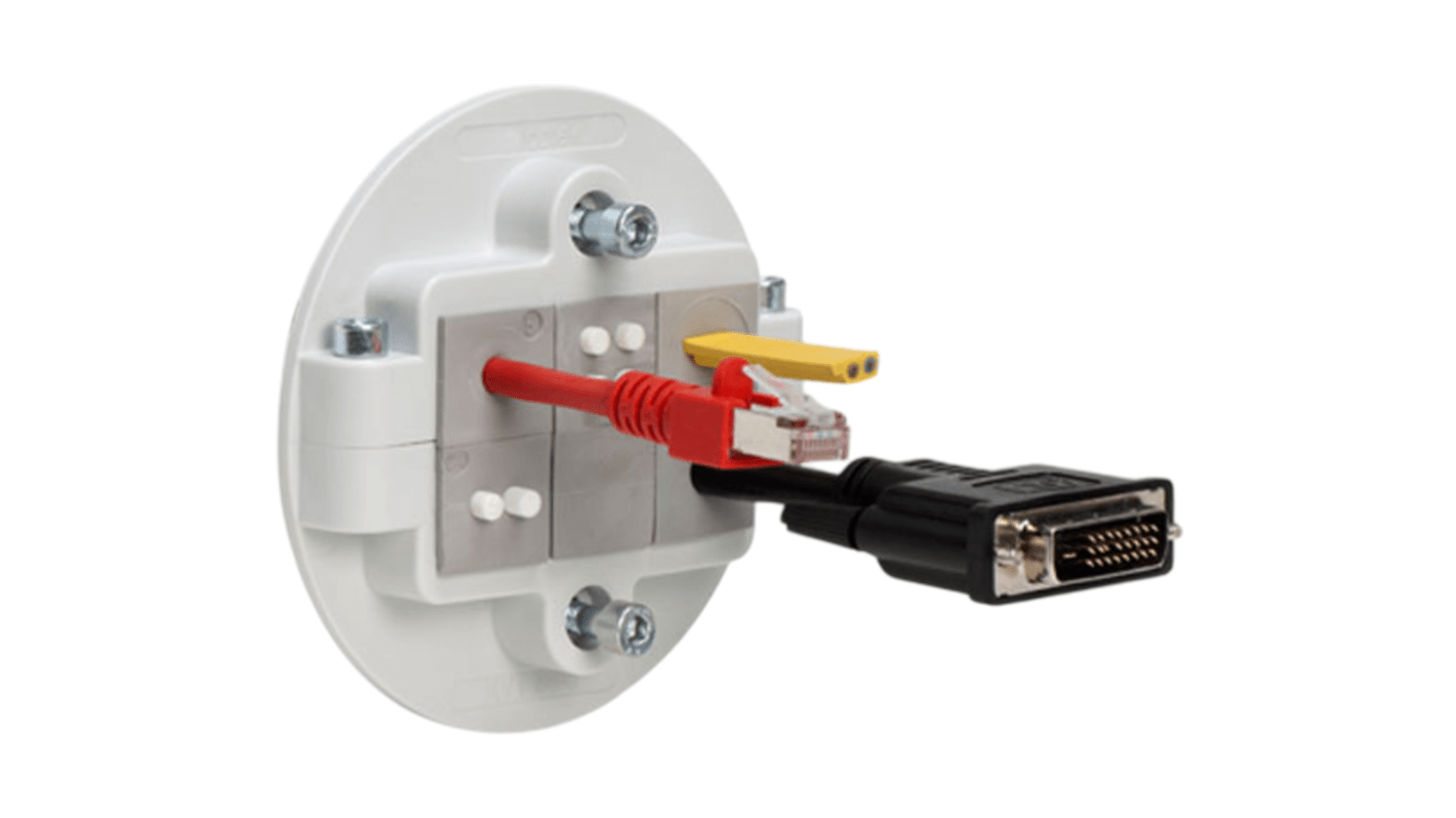 Icotek KEL Series Grey Polycarbonate Cable Gland Kit, 17mm max., IP54