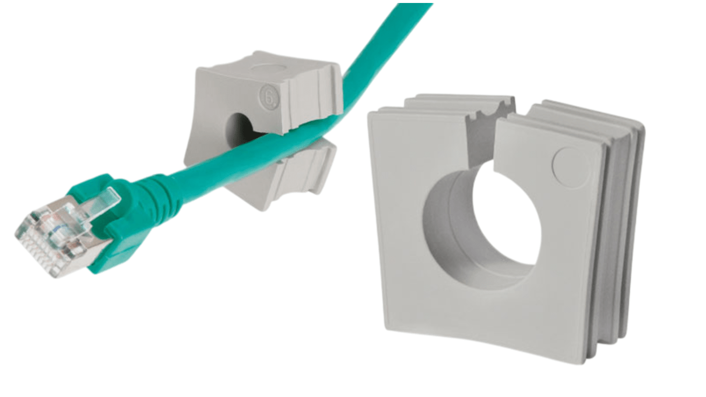 Icotek KTS Grey Elastomer Cable Grommet KTS 16