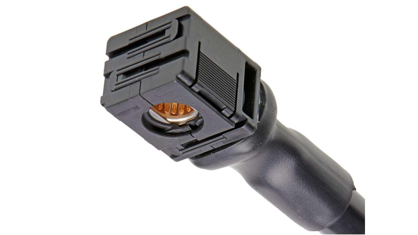 Molex 1 Way Female Crimped Terminal to 1 Way Male Pigtail Wire to Board Cable Assembly, 1m