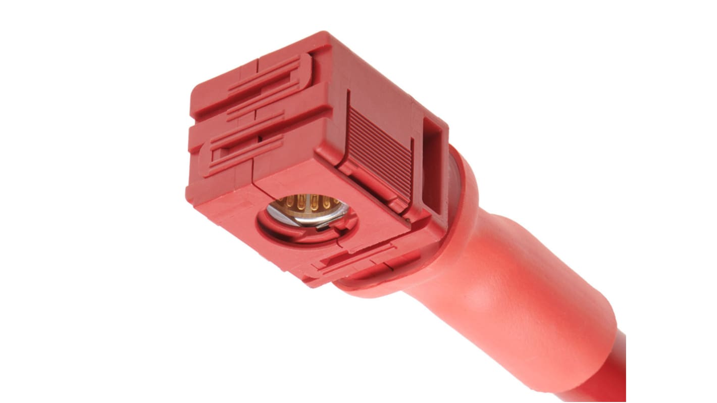 Molex 1 Way Female Crimped Terminal to 1 Way Male Pigtail Wire to Board Cable Assembly, 1m