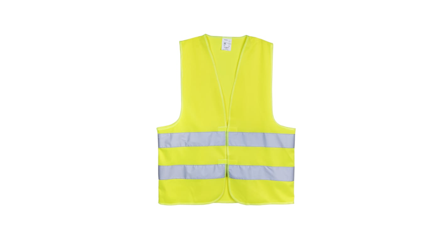 Coverguard Yellow Breathable Hi Vis Vest, S