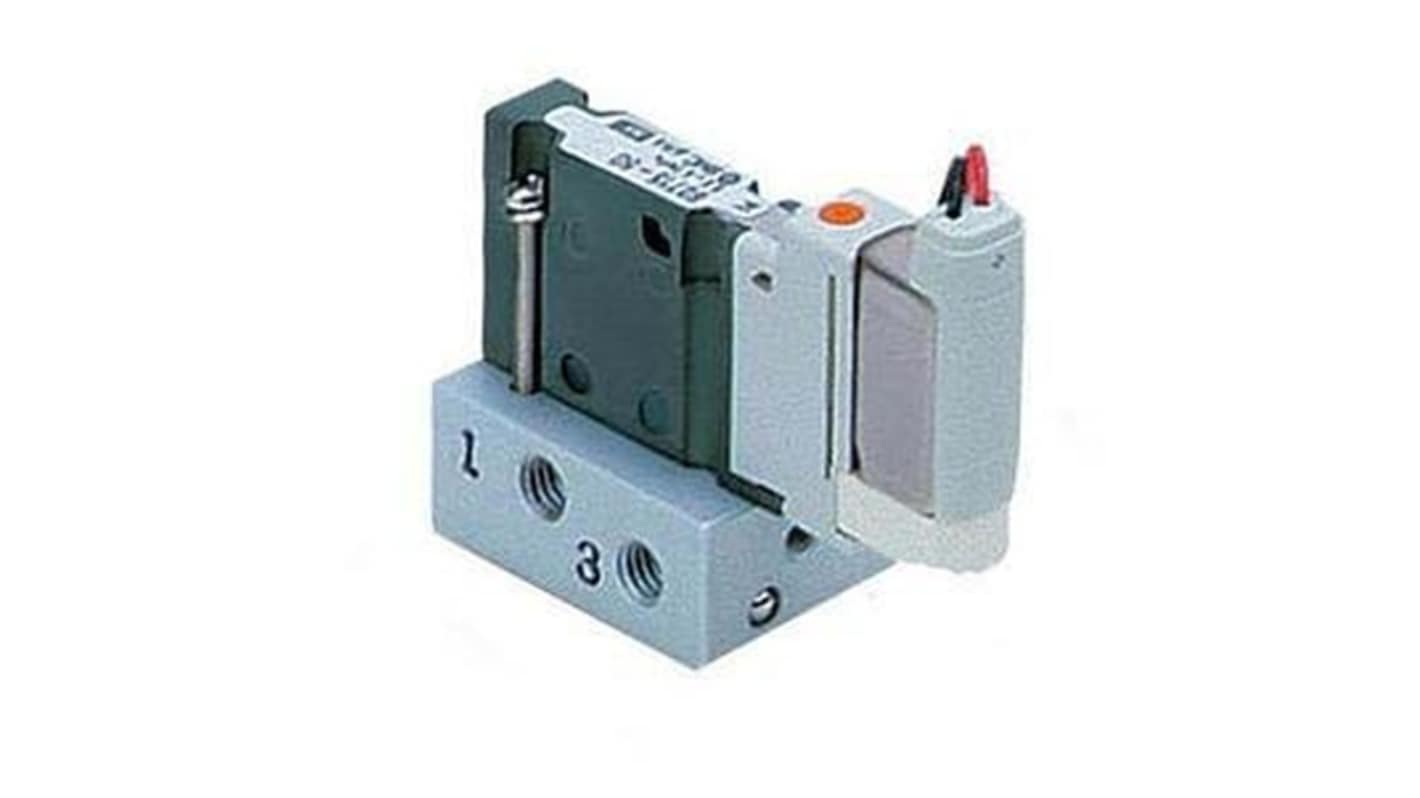 SMC 2 Position Double Pneumatic Solenoid Valve - Double Solenoid S0700 Series 24V dc