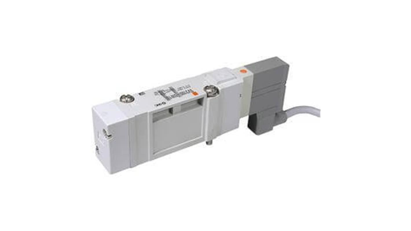 SMC 2 Position Double Solenoid Pneumatic Solenoid Valve - Solenoid SV1000 Series 24V dc