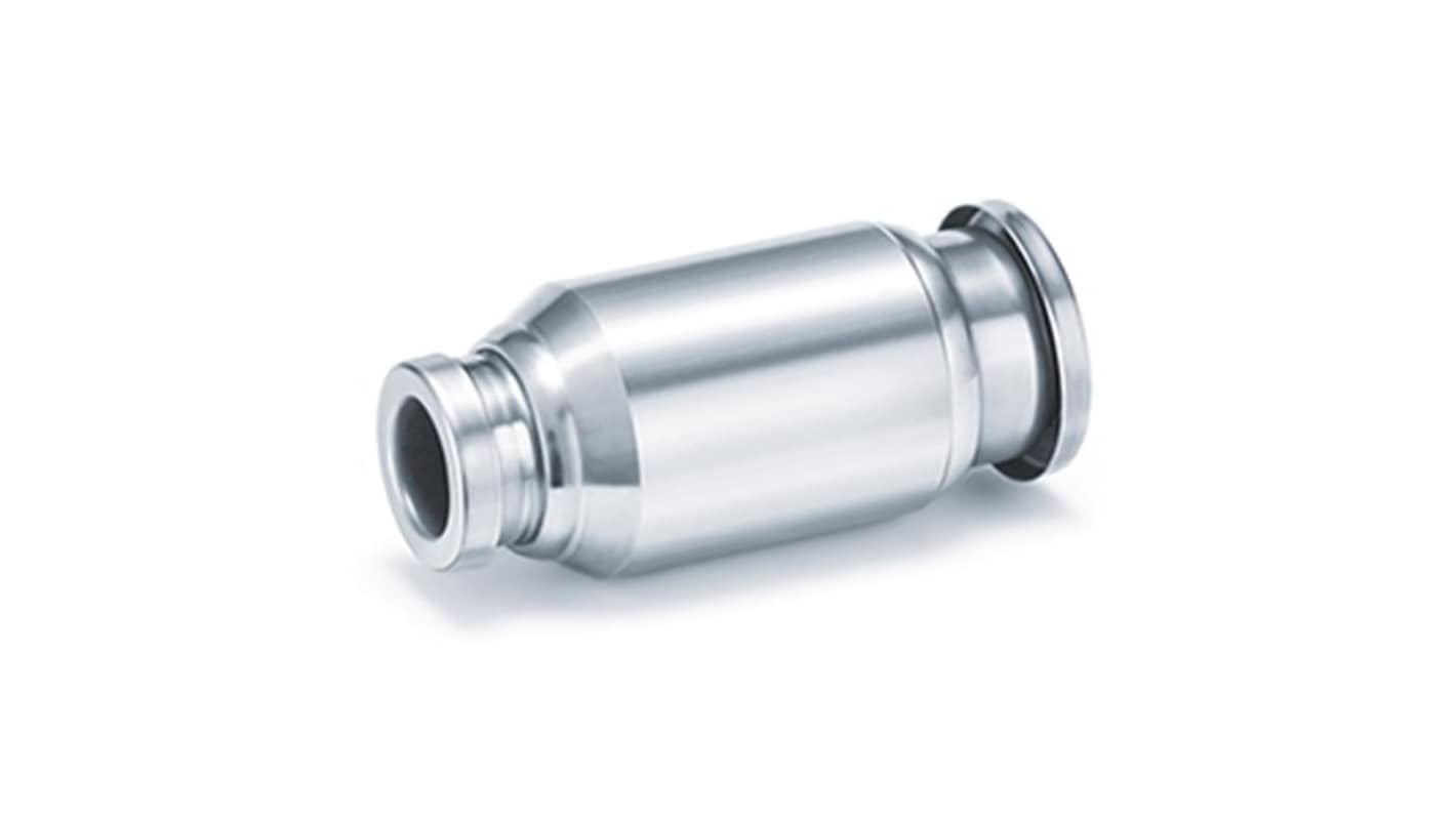 SMC KQB Series Straight Fitting, 10 mm to 12 mm, Tube-to-Tube Connection Style, KQB2H10-12