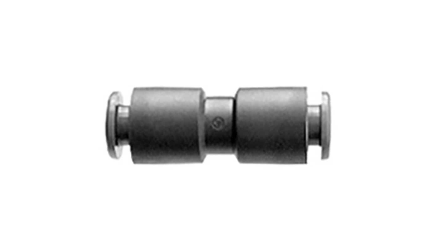 SMC KR Series Straight Fitting, 8 mm to 8 mm, Tube-to-Tube Connection Style, KRH08-00