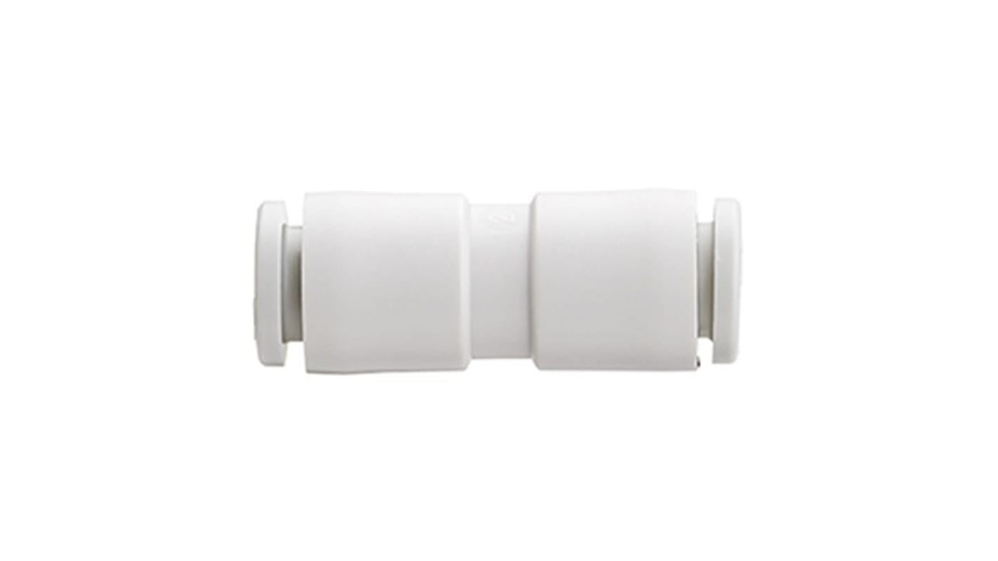 SMC KQ2 Series Union Tee, Push In 3/8 in to Push In 3/8 in, Threaded-to-Tube Connection Style, KQ2H11-00A