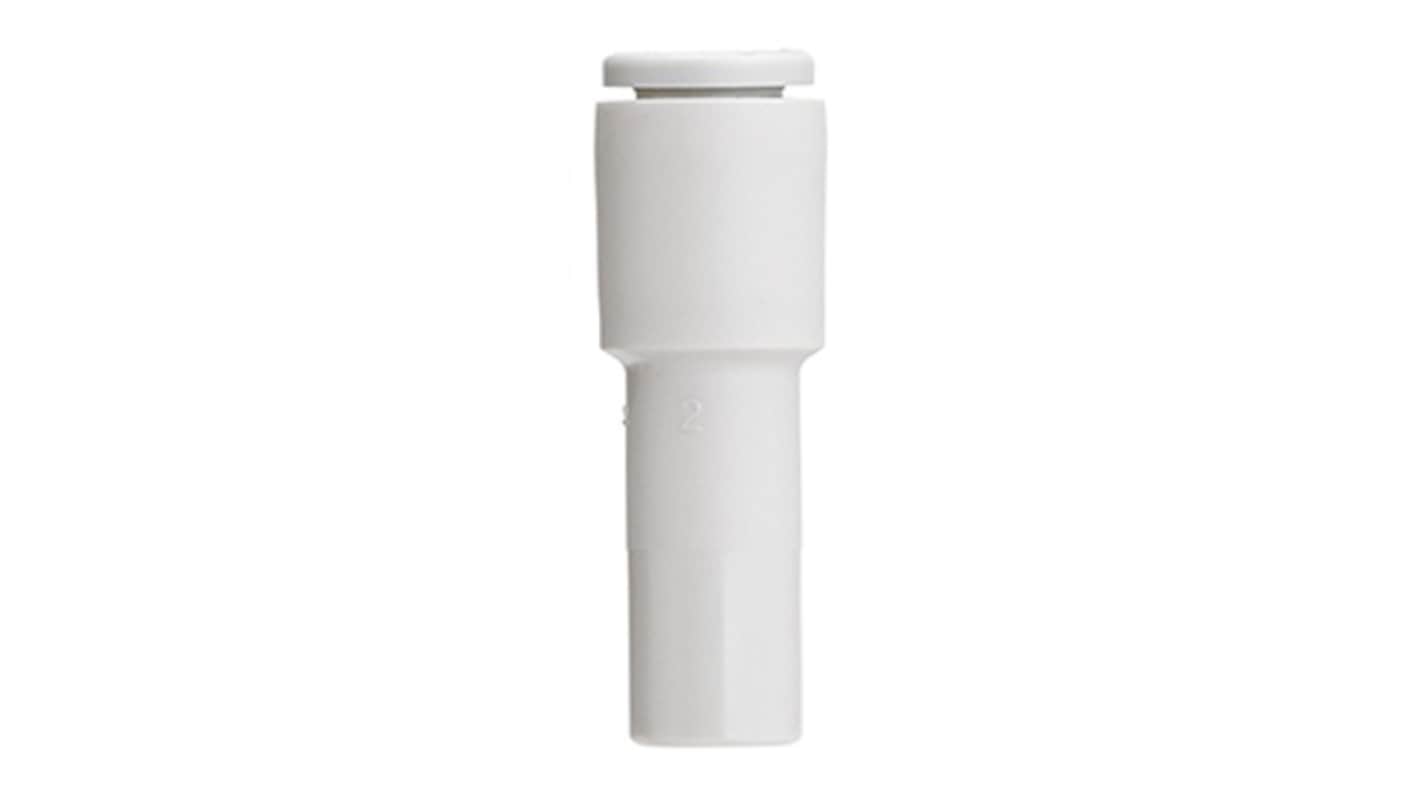 SMC KQ2R Series Plug-in Reducer, 4 mm to 6 mm, Tube-to-Tube Connection Style, KQ2R04-06A1