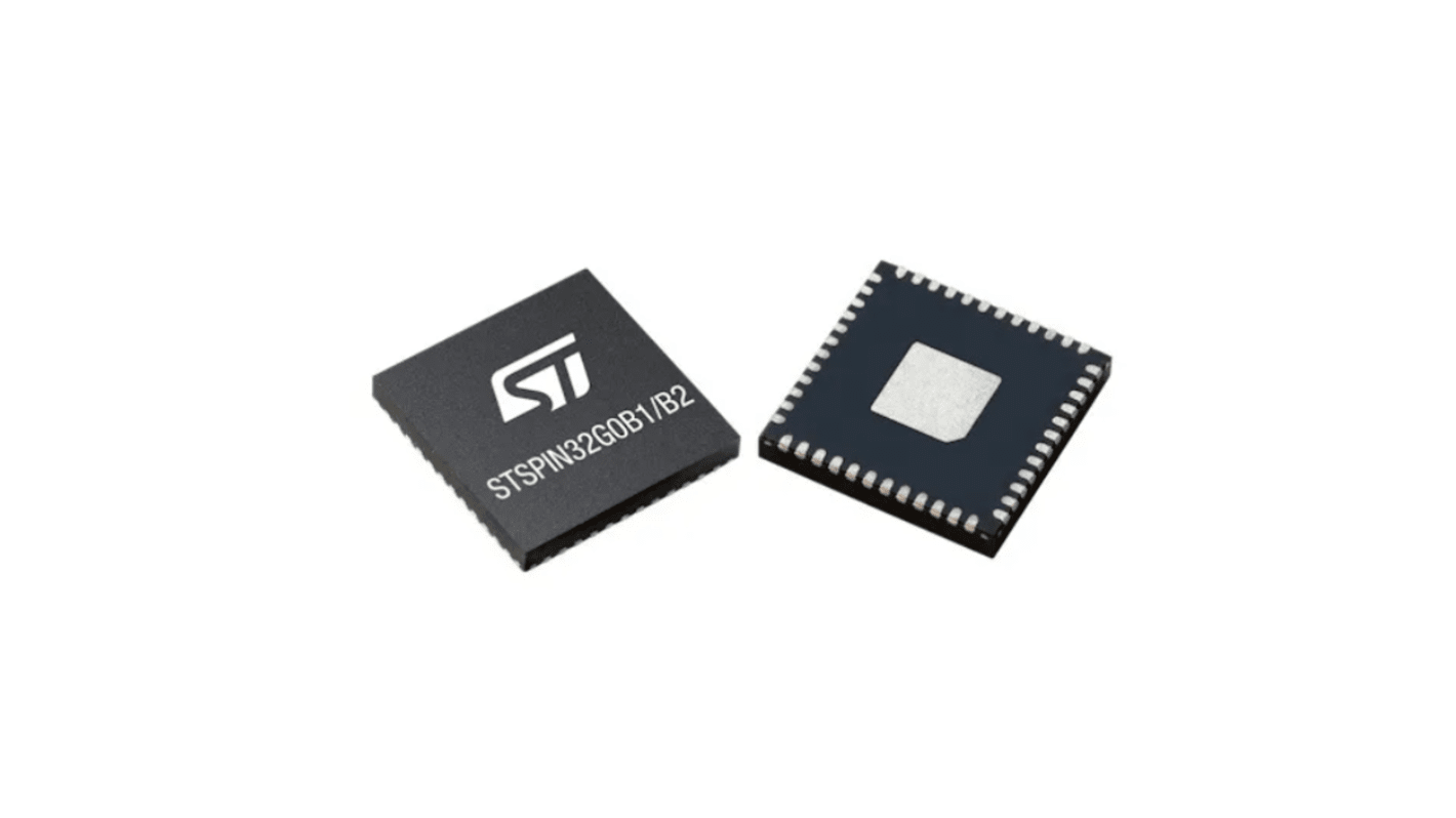 STMicroelectronics STSPIN32G0B2, Brushless DC Motor Brushless DC Motor Controller 48-Pin, SPIN32G0B2