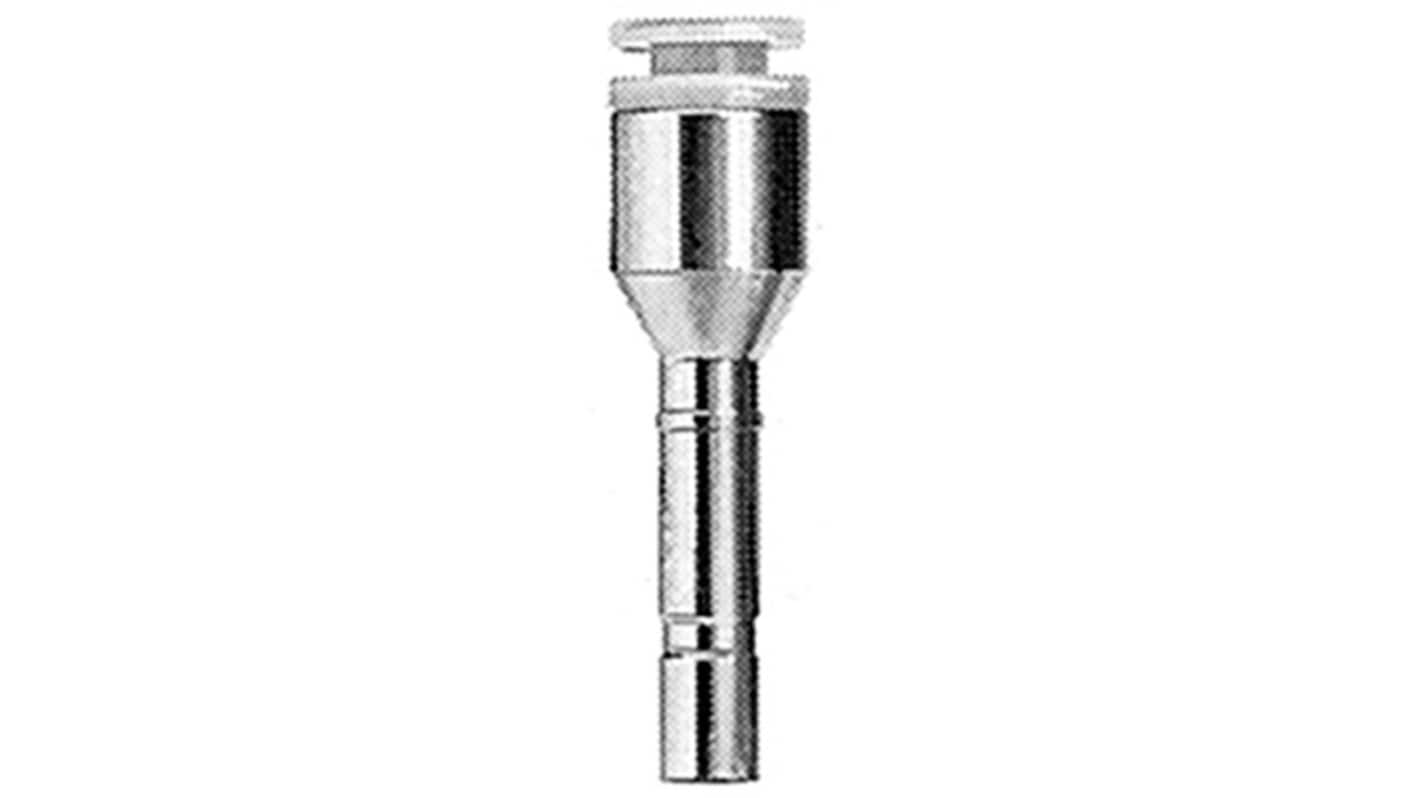 SMC KC Series Plug, 8 mm to 8 mm, Tube-to-Tube Connection Style, KCH08-99