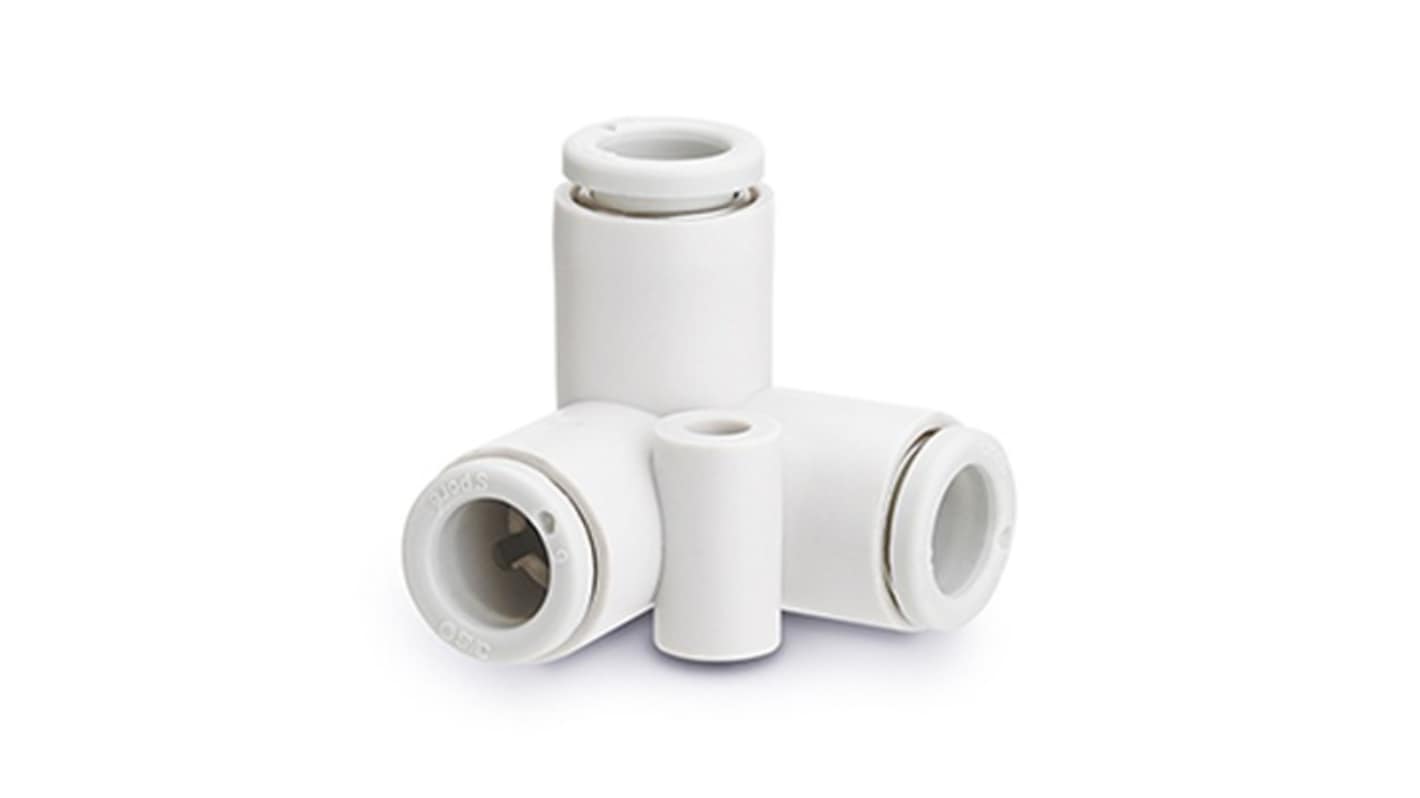 SMC KQ2 Series Delta Union, 12 mm to 12 mm, Tube-to-Tube Connection Style, KQ2D12-00A