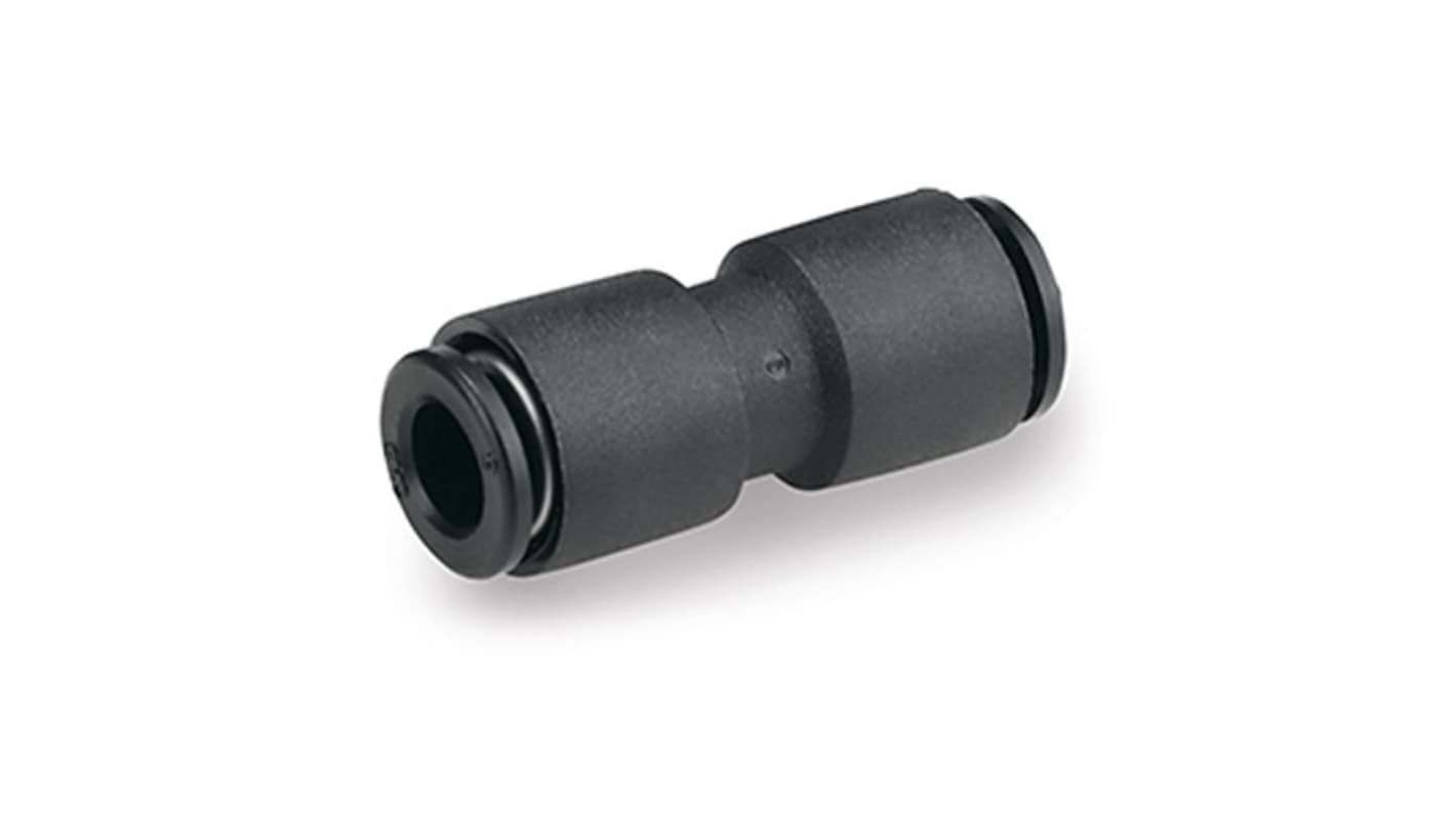 SMC KQ-X1744 Series Straight Fitting, 8 mm to 8 mm, Tube-to-Tube Connection Style, KQH08-00-X1744