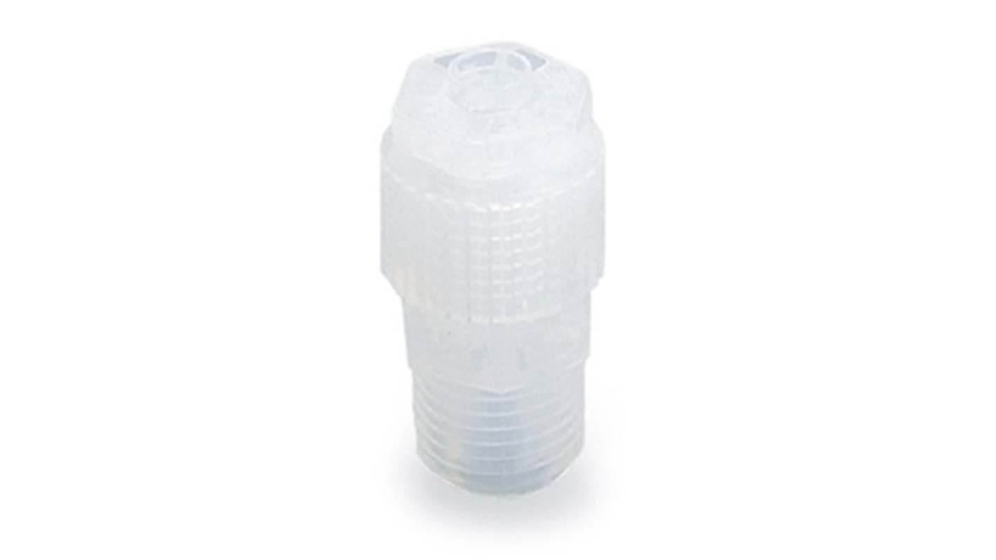 SMC LQ1H Series Male Connector, 12 mm, Threaded-to-Tube Connection Style, LQ1H43-M