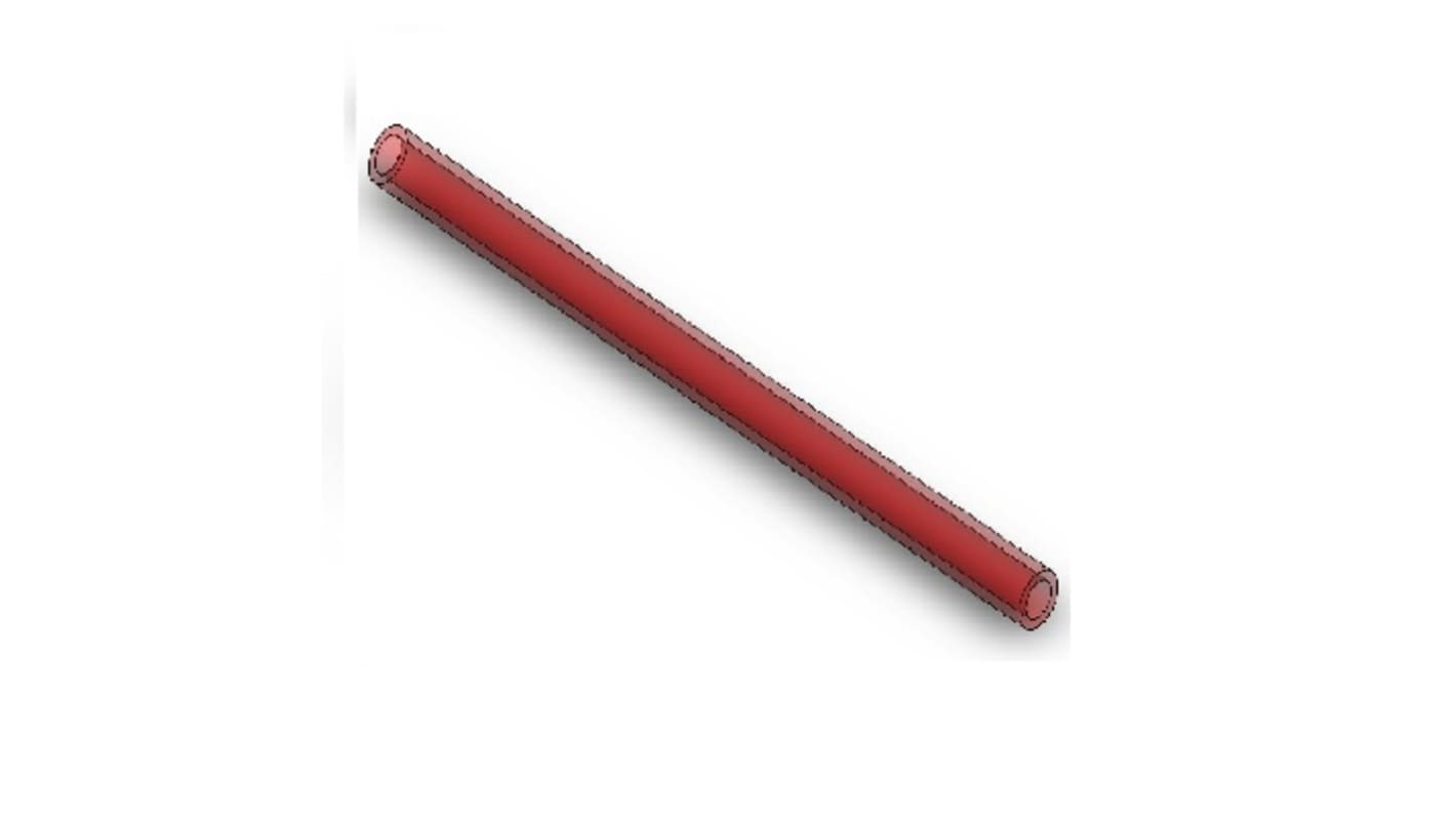 SMC Compressed Air Tube Red Polyurethane 6mm x 100m TU Series Series, TU0604