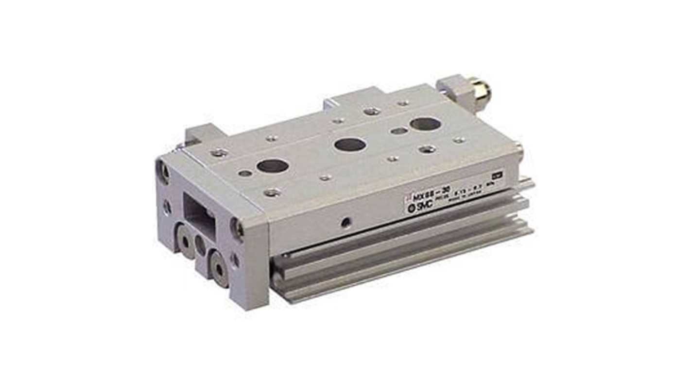 SMC Pneumatic Guided Cylinder - MXS25-40AS, 25mm Bore, 40mm Stroke, MXS Series, Double Acting