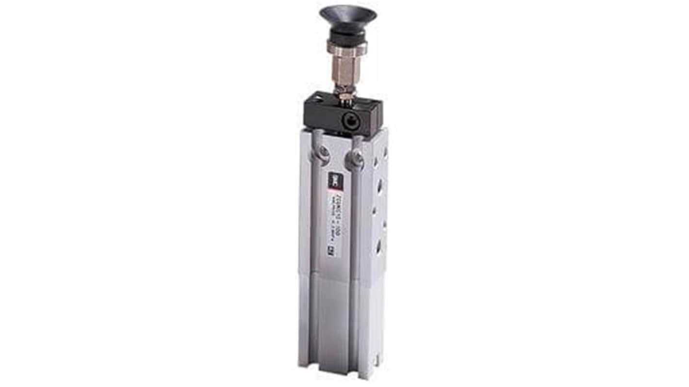 SMC Pneumatic Piston Rod Cylinder - ZCDUKC25-50D, 25mm Bore, 50mm Stroke, ZCUK Series, Double Acting