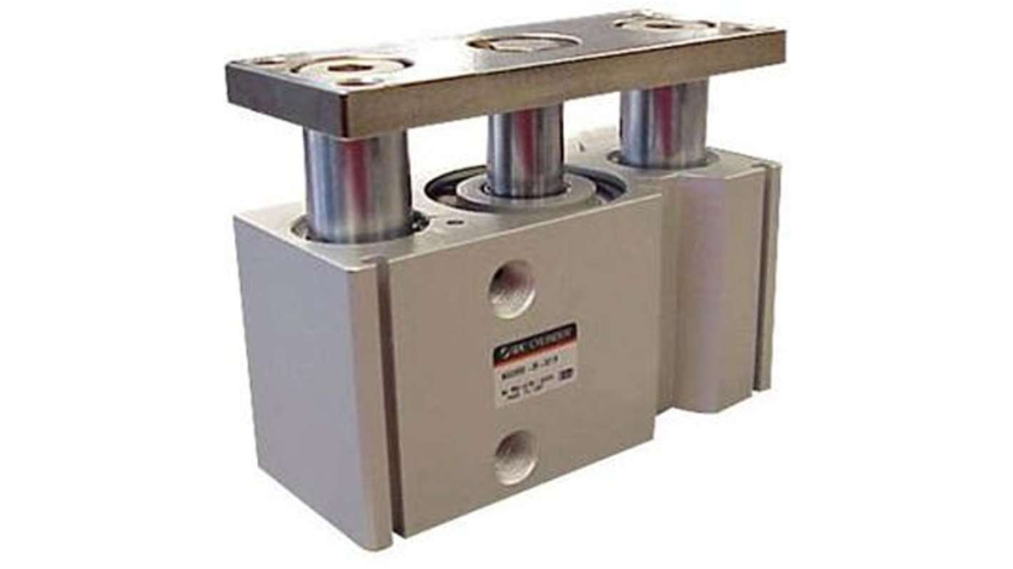 SMC Pneumatic Guided Cylinder - MGQL16-40, 16mm Bore, 40mm Stroke, MGQL Series, Double Acting