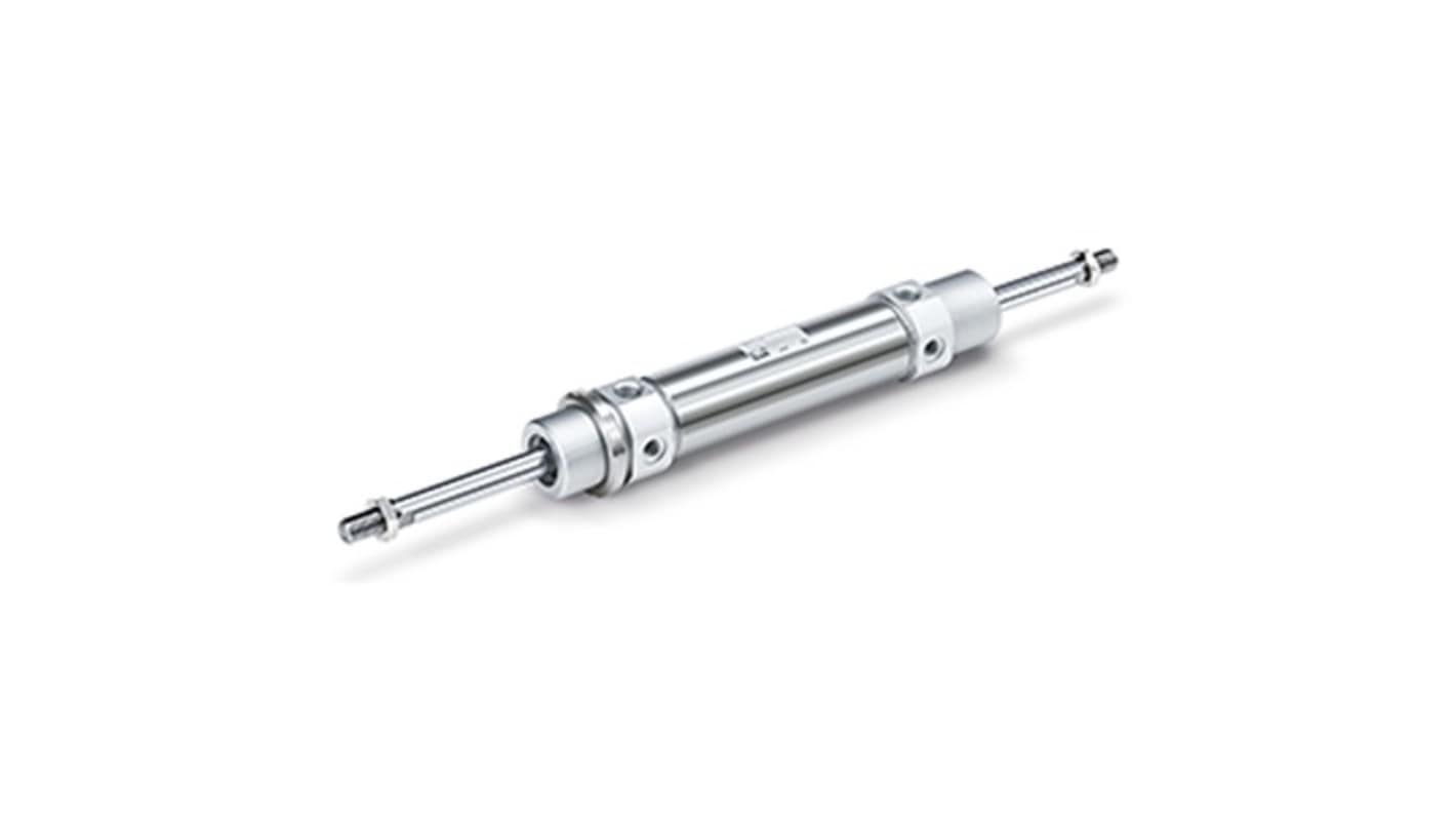 SMC Pneumatic Piston Rod Cylinder - CD85WE20-80-B, 20mm Bore, 80mm Stroke, C85 Series, Double Acting