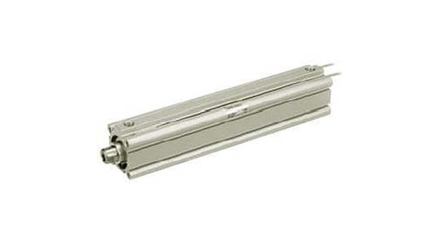 SMC Pneumatic Compact Cylinder - CDQ2A32TF-150DCZ, 32mm Bore, 150mm Stroke, CQ2 Series, Double Acting