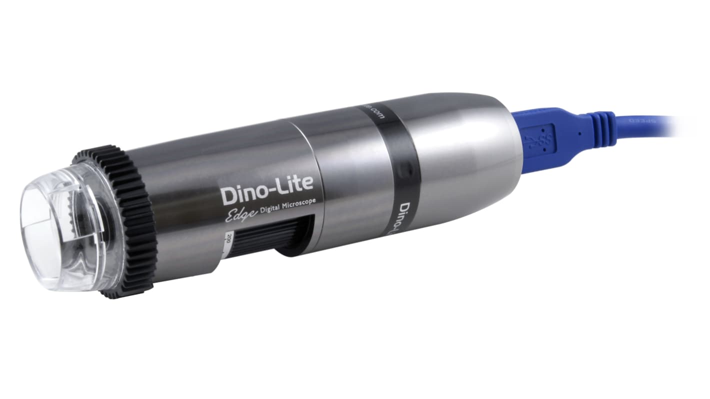 Dino-Lite 显微镜, 10 → 220X倍放大, 5M分辨率, USB 3.0接口