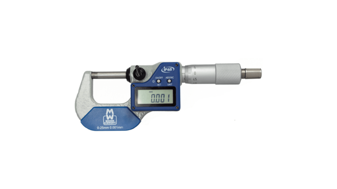 Moore & Wright MW203-04DABI External Micrometer