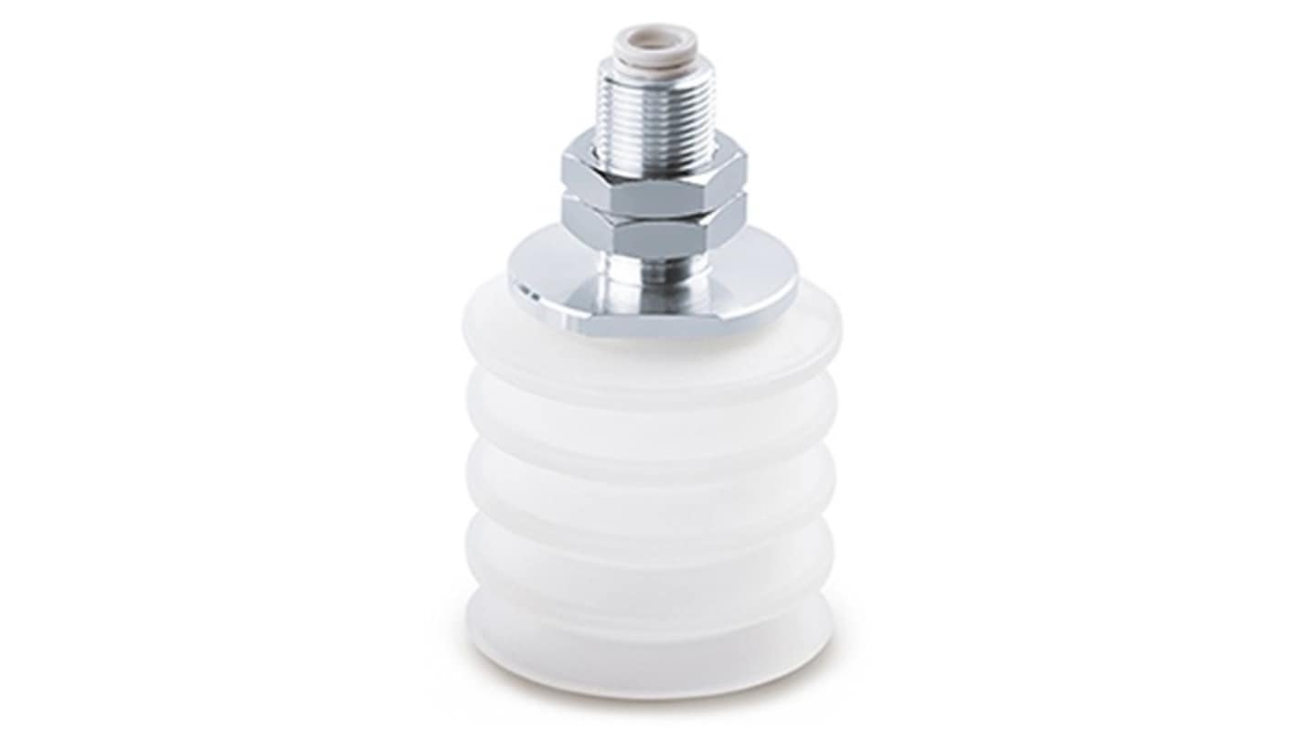 SMC 20mm Bellows Silicon Rubber Suction Cup ZP2-TB20ZJS-AL12-06