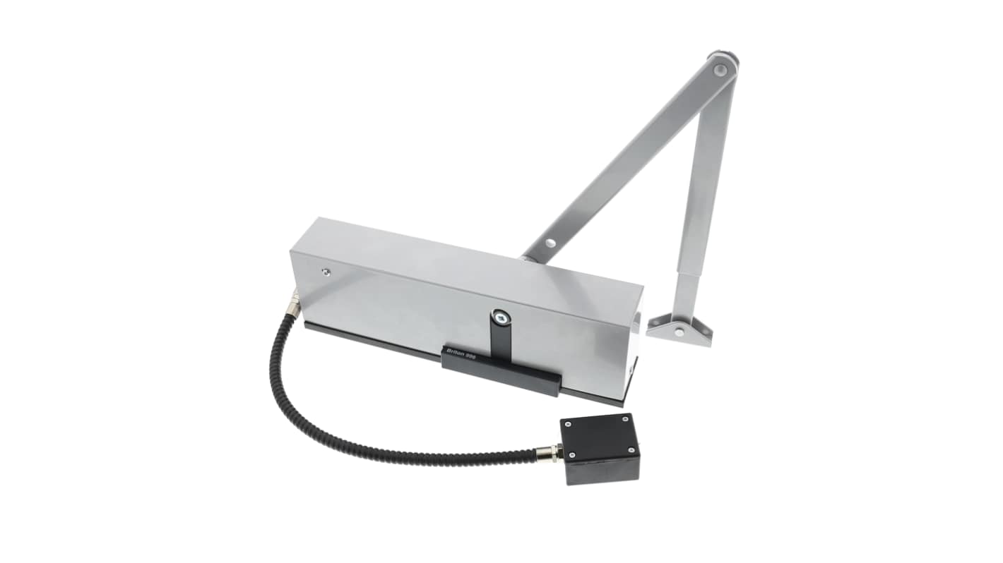 Briton Türschließer Silber 950mm max. 60kg max. Feuerschutztür geeignet Aufhaltung
