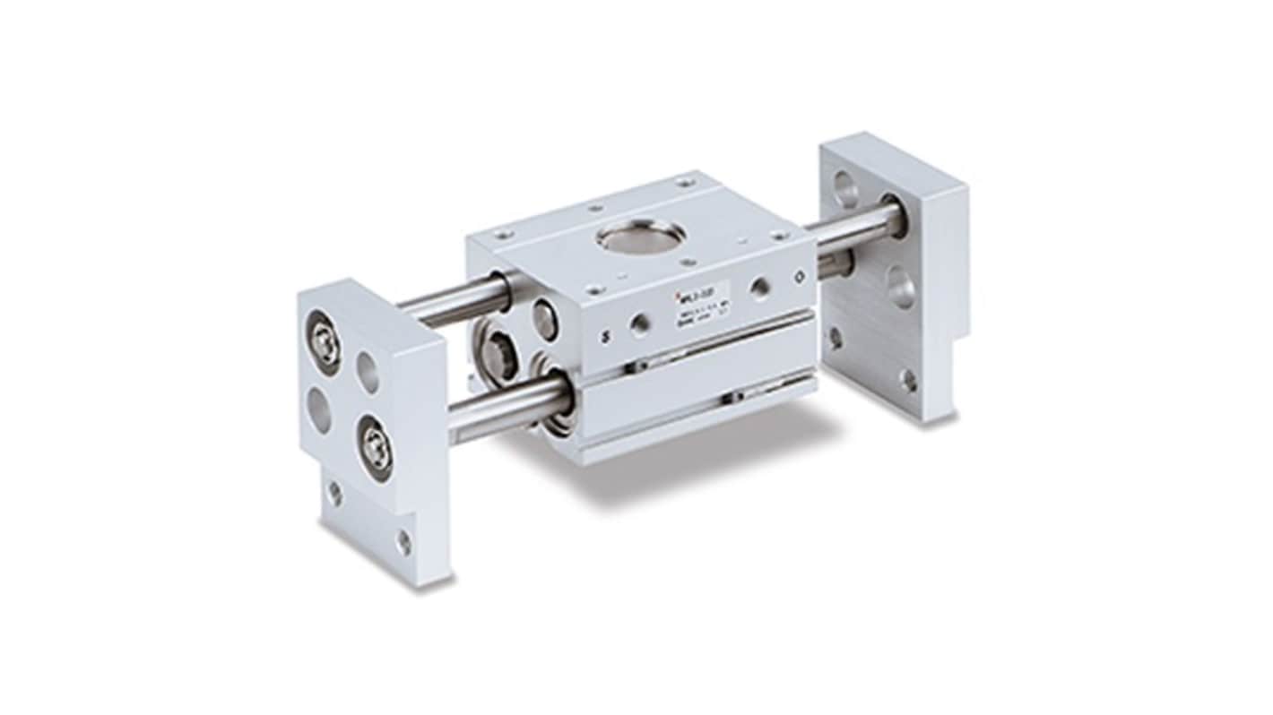 SMC 2 Finger Double Action Pneumatic Gripper, MHL2-20D1, Parallel Gripping Type