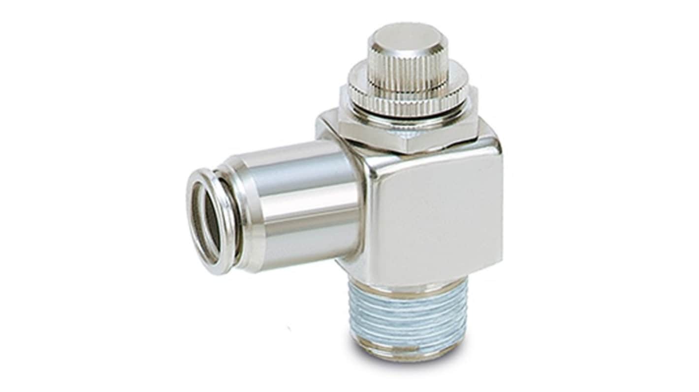SMC ASG Series Threaded Speed Controller, M5 x 0.8 Male Inlet Port x 4mm Tube Outlet Port, ASG220F-M5-04