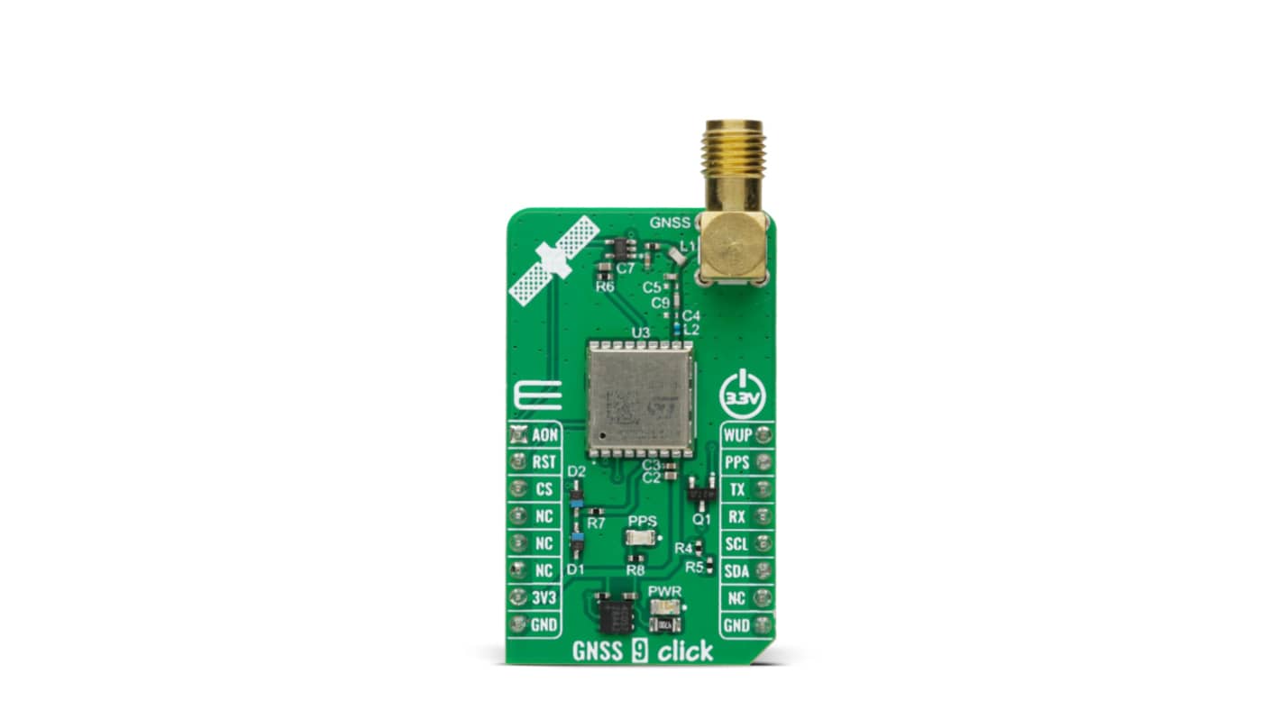 MikroElektronika 评估测试板 评估板, 评估测试板, 1176.45 → 1610MHz, Evaluation Board芯片, 用于定位精准可靠