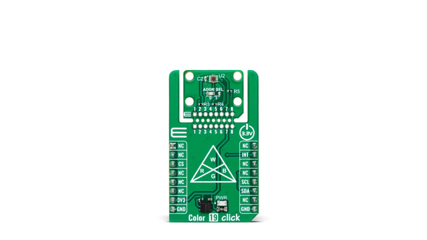 MikroElektronika カラーセンサ Color 19 Clickセンサボード I2C Interface MIKROE-6415