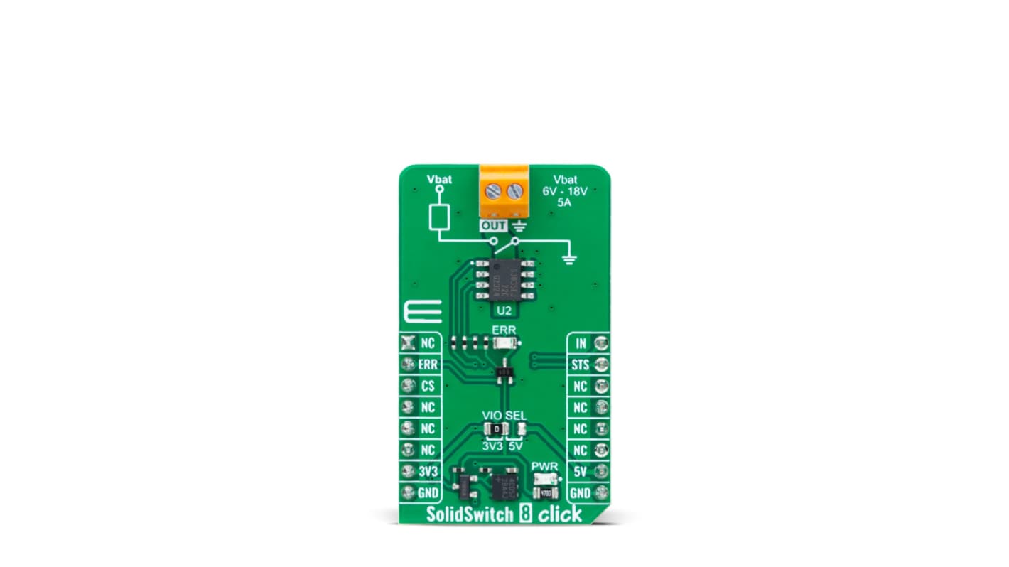 MikroElektronika 評価ボード, アドオンボード, 負荷スイッチ, 工業用 用, MIKROE-6064