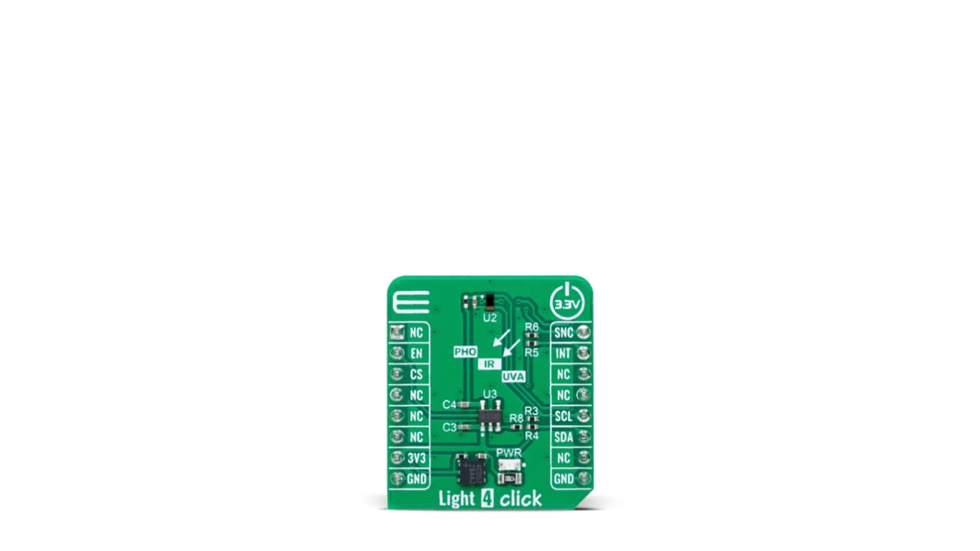 MikroElektronika 光センサ Light 4 ClickmikroBus Clickボード TSL2585 MIKROE-6105