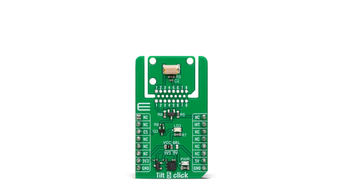 MikroElektronika Tilt 5 Click Light Sensor, Proximity Sensor Sensor Add-On Board for Sensor Sensors