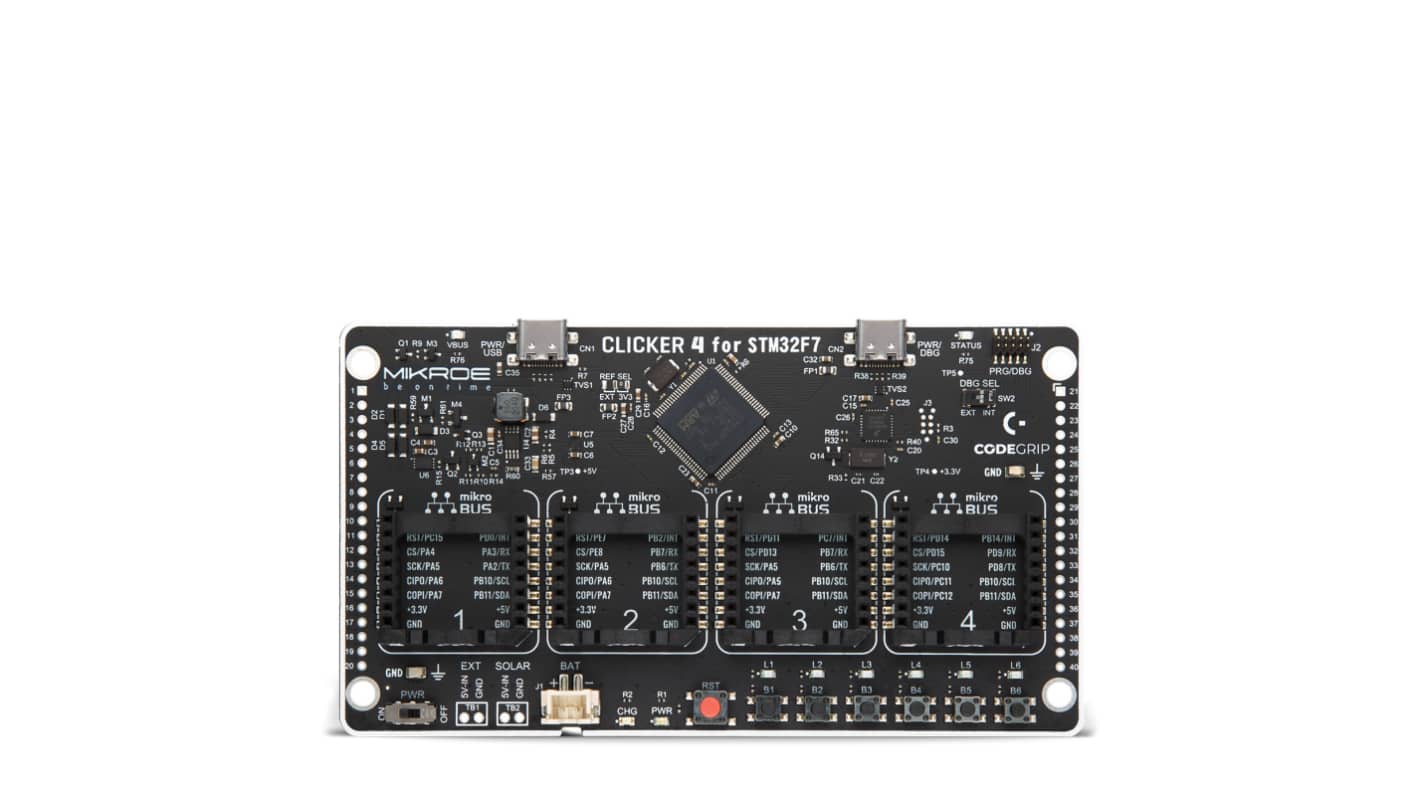 MikroElektronika マイクロコントローラ開発キット, 開発 ボード, Clicker 4, 32 bit ARM, MIKROE-6331