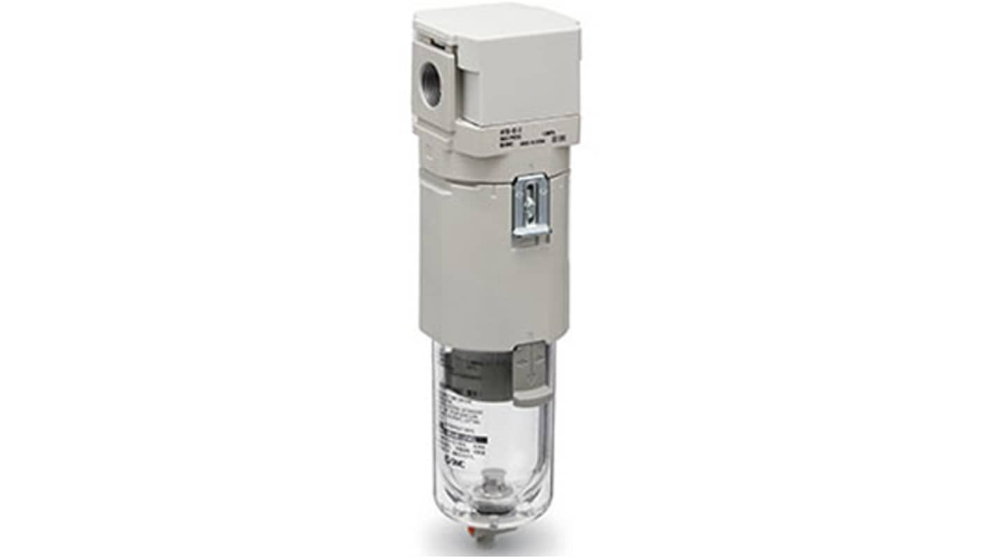 Filtre pneumatique SMC AFF40-F04-D, Filtration 5μm, G 1/4, 10 bars