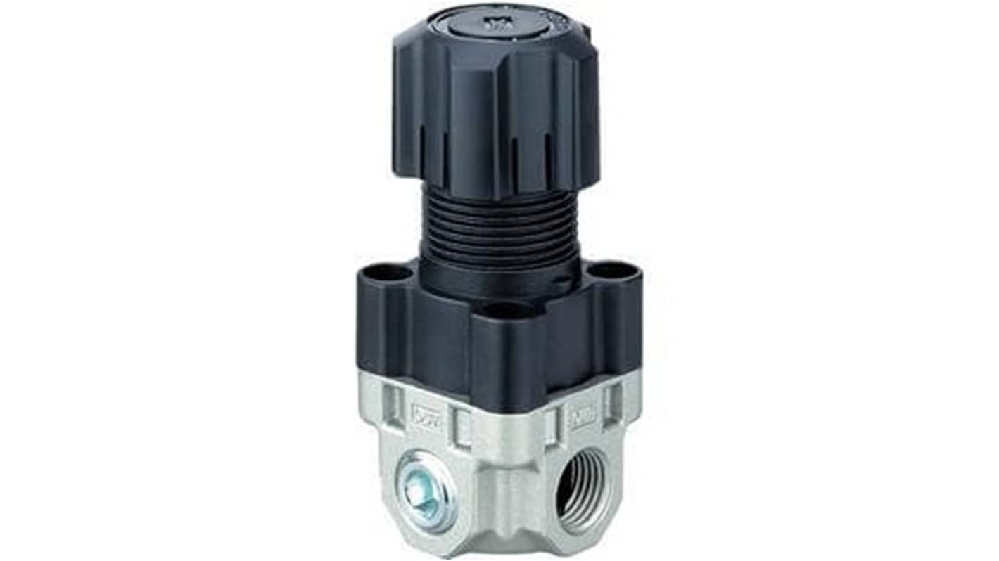 SMC Rc 1/4 Pneumatic Regulator - 0.05MPa to 0.85MPa, 2MPa max. input, ARX20-02