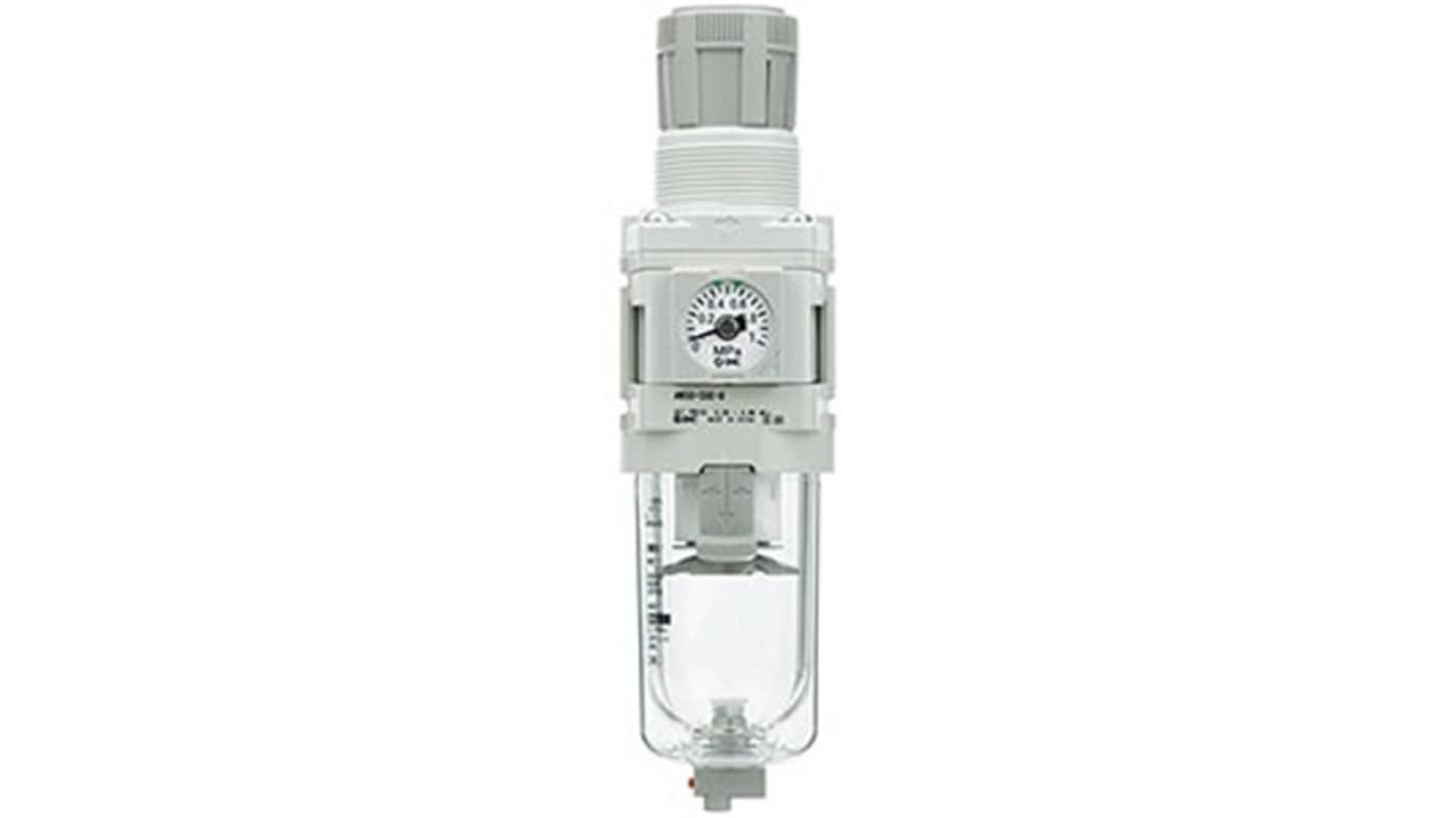 SMC AW40-F04B-D Filter Regulator, 5μm, G 1/2, Auto, 10 bar, AW40