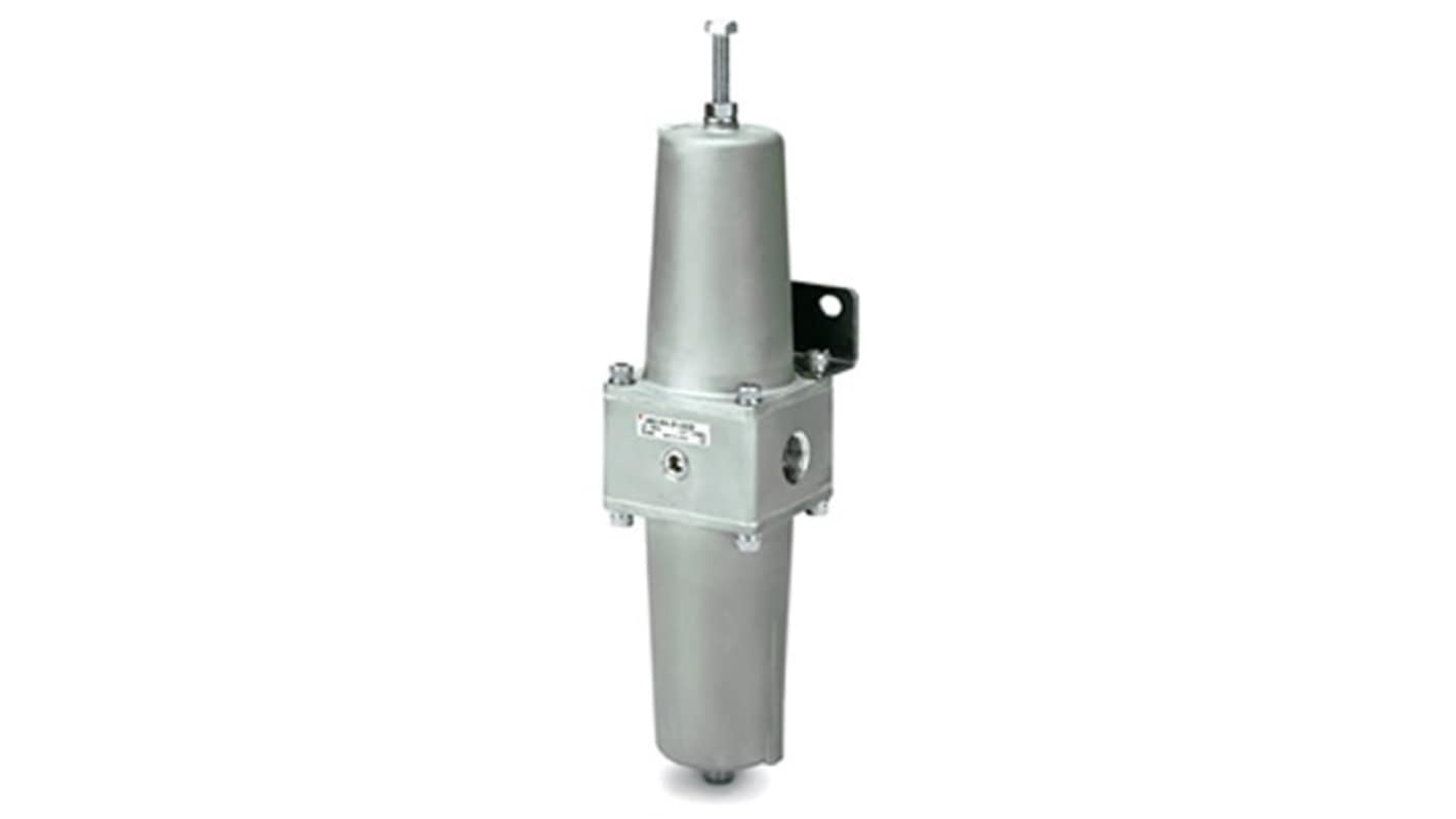 SMC AW40-N04-2-X2622 Filter Regulator, 5μm, Rc 1/2, Manual, 10 bar, AW40