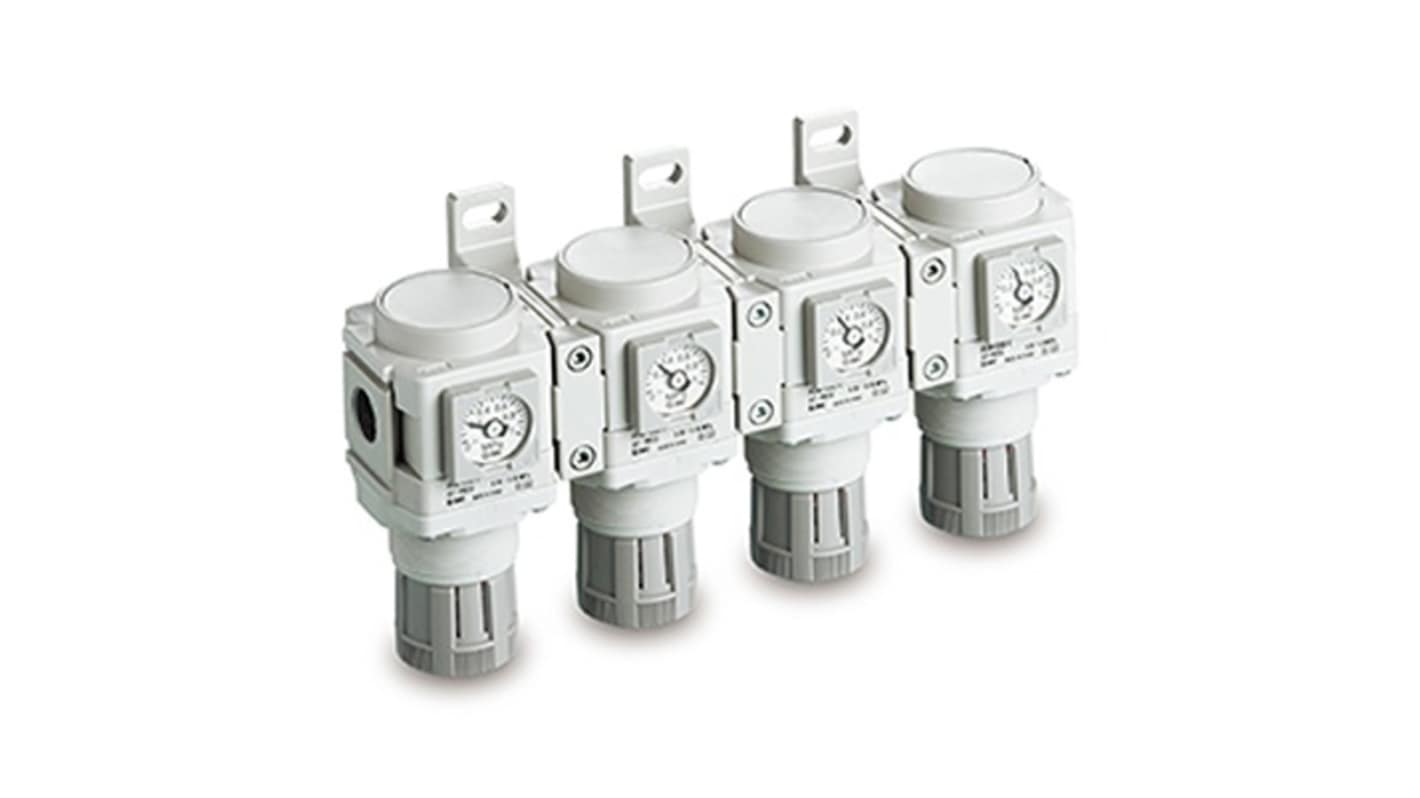 SMC G 3/8 Pneumatic Regulator - 0.05MPa to 0.85MPa, 1MPa max. input, AR30M-F0302-D