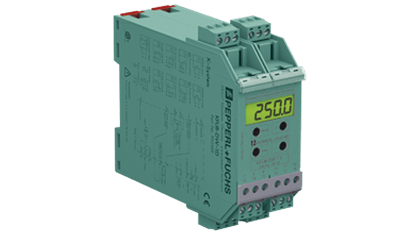 Pepperl + Fuchs 速度继电器, 卡入式导轨安装, SPDT, 可感应200 → 230V 交流