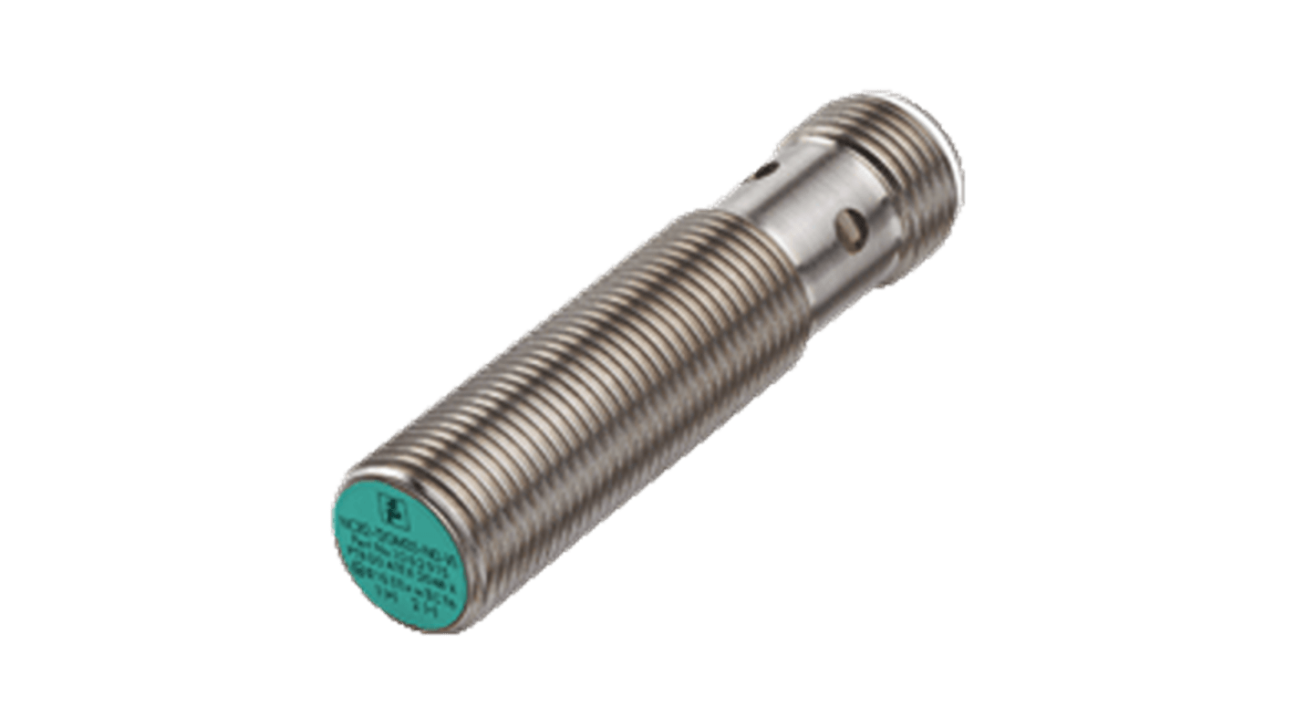 Pepperl + Fuchs Inductive Barrel Inductive Proximity Sensor, M12, 2 mm Detection, NAMUR NC, 5 → 25 V