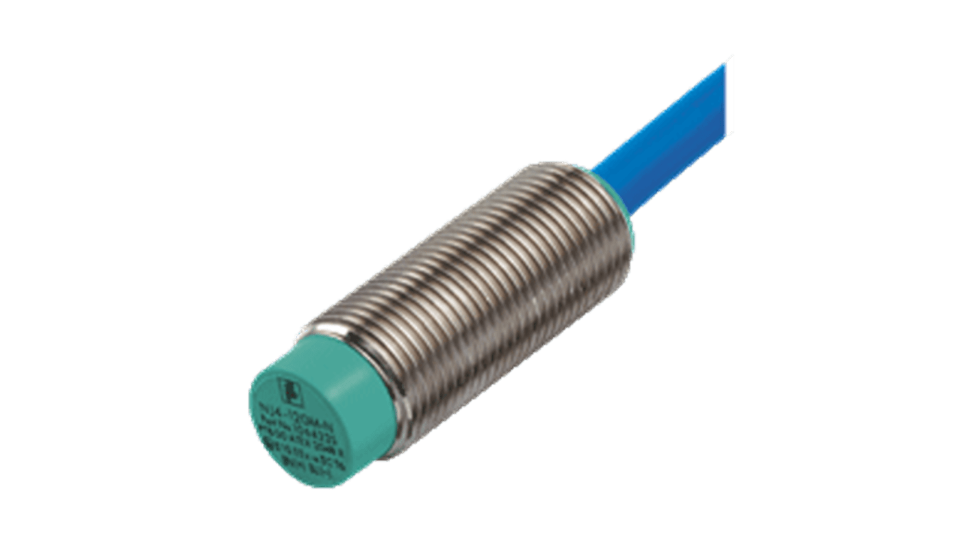Capteur inductif de proximité Pepperl + Fuchs, M12, Détection 4 mm, NAMUR NC, 8,2 V