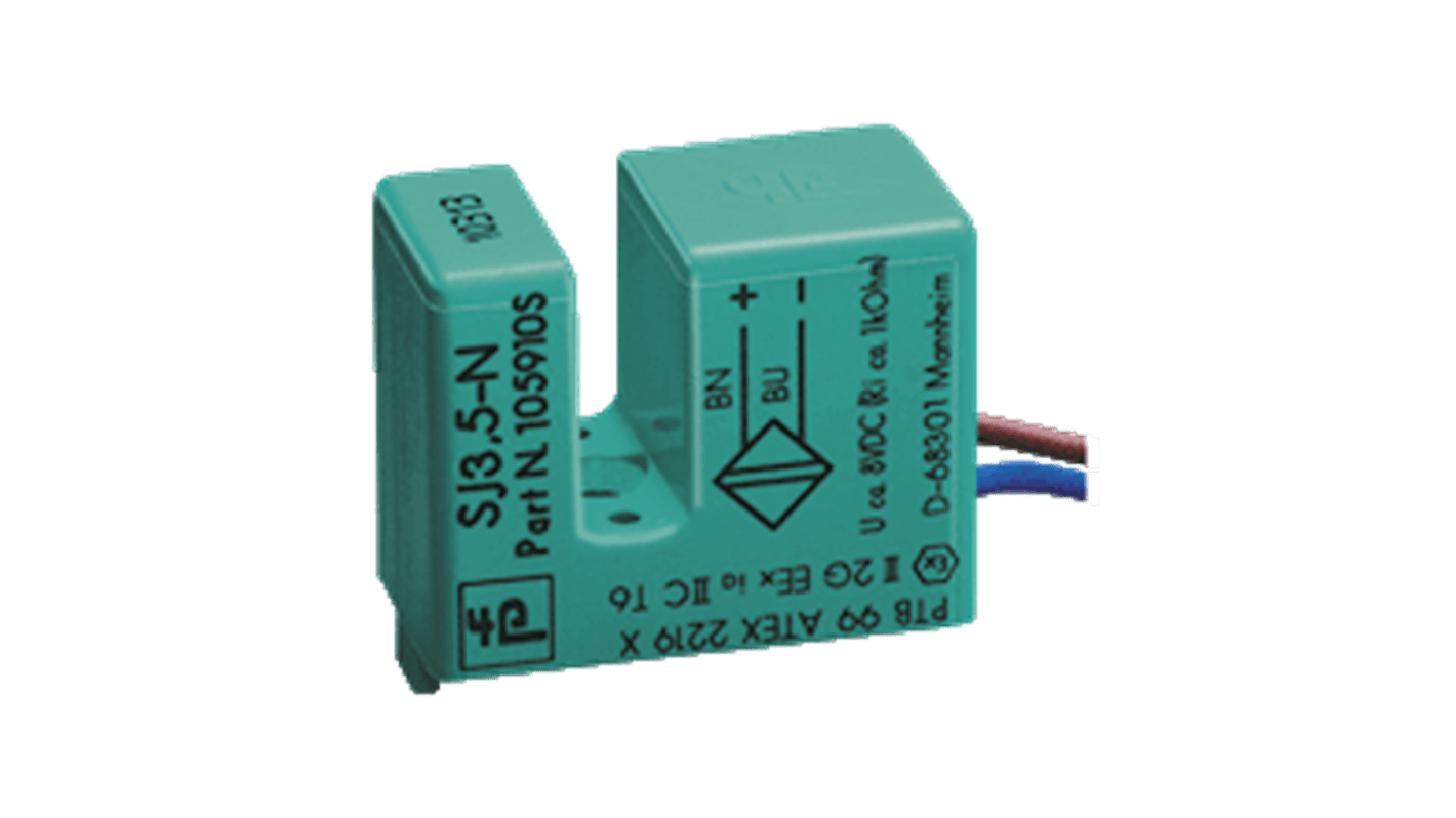Pepperl + Fuchs Inductive Block Inductive Proximity Sensor, NAMUR NC, 5 → 25 V