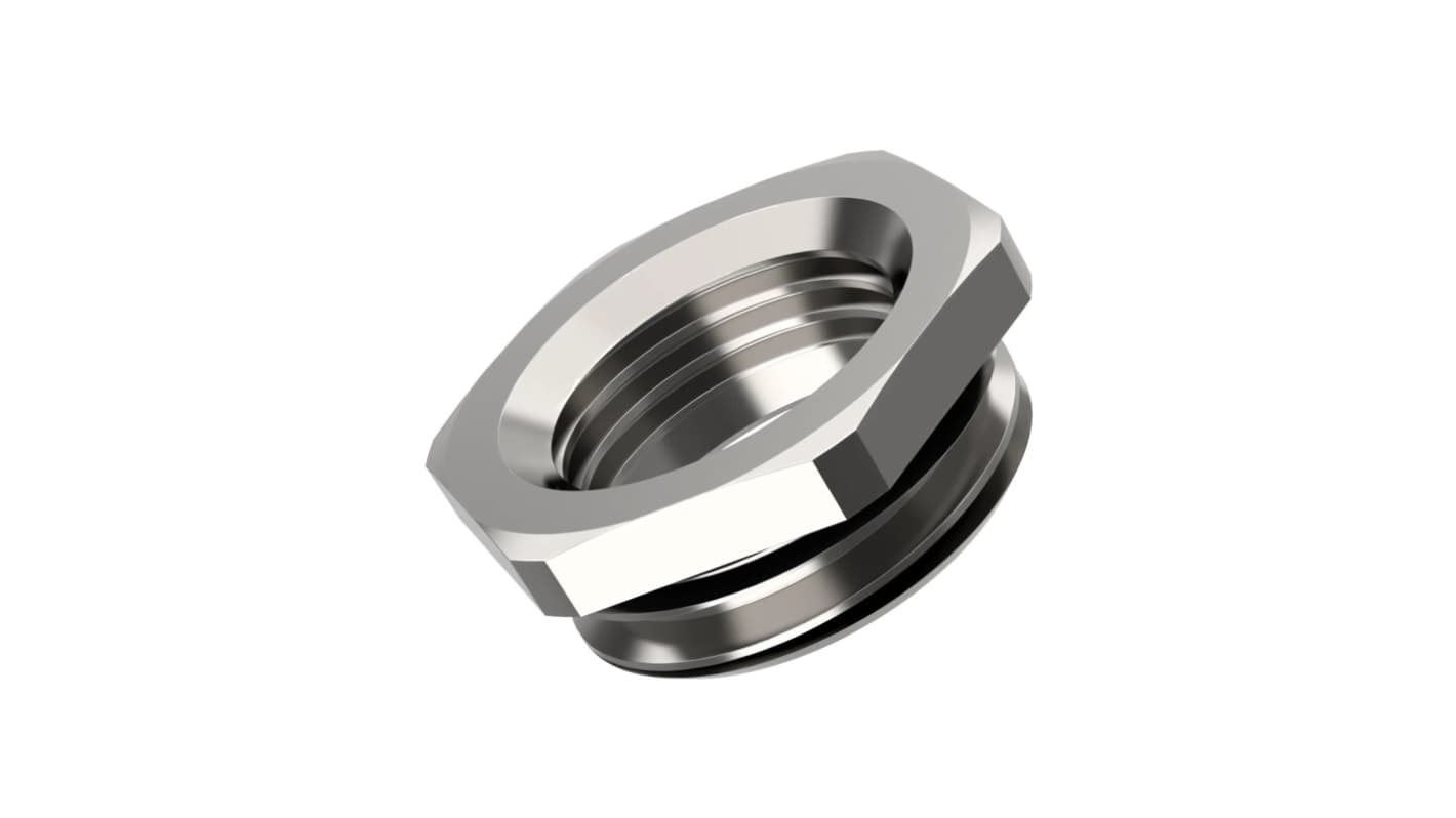 Lapp Cable Gland Adapter, M40 Exterior Thread, M25 Interior Thread, Nickel Plated Brass, SKINDICHT MR-M Series