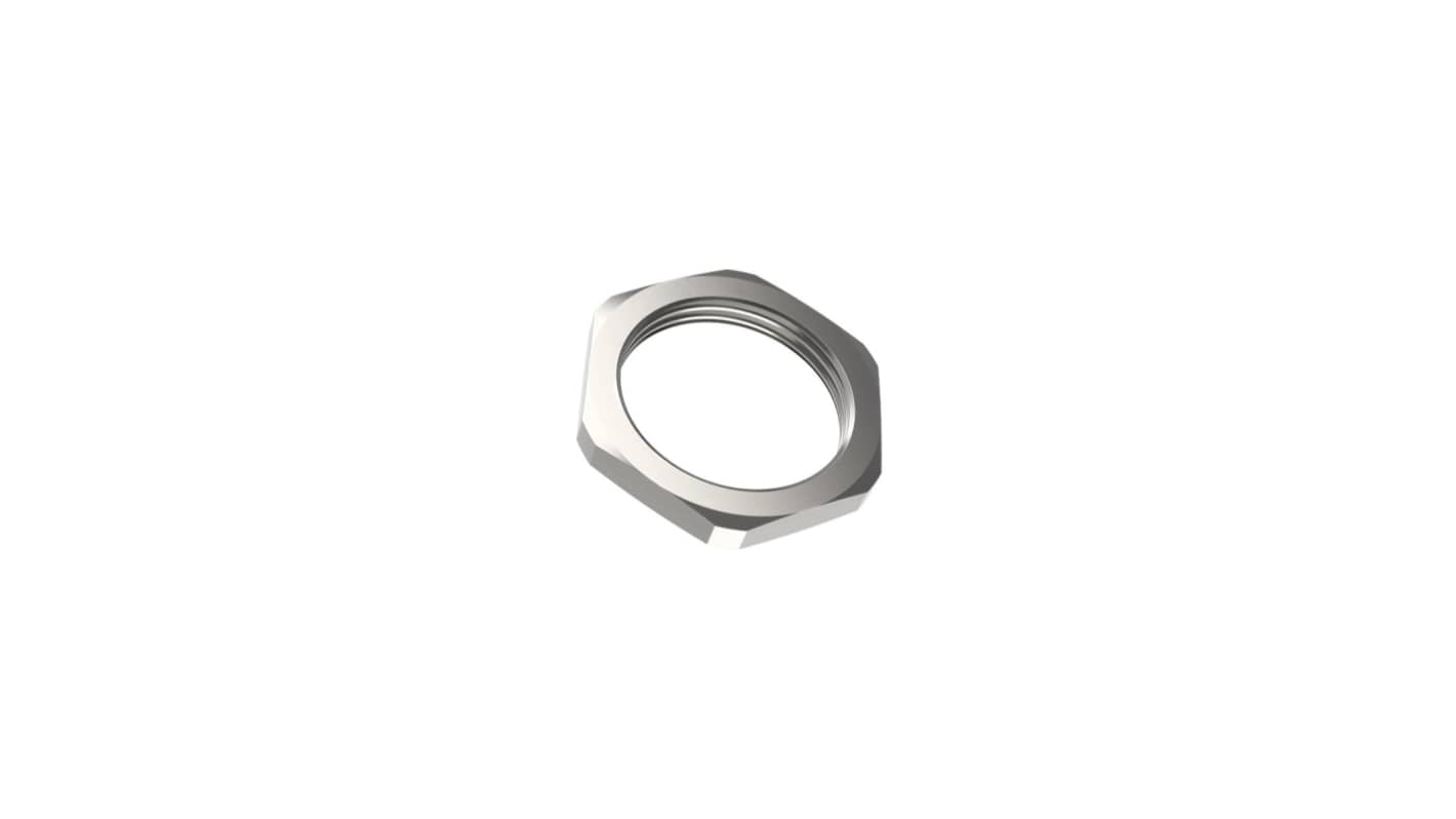 Écrou de presse étoupe Lapp, M20 x 1.5mm, Nickel, Laiton nickelé