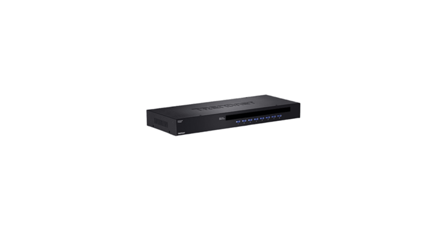 Switch KVM Trendnet TK-803R (UK) porte = 8 PS/2, USB VGA